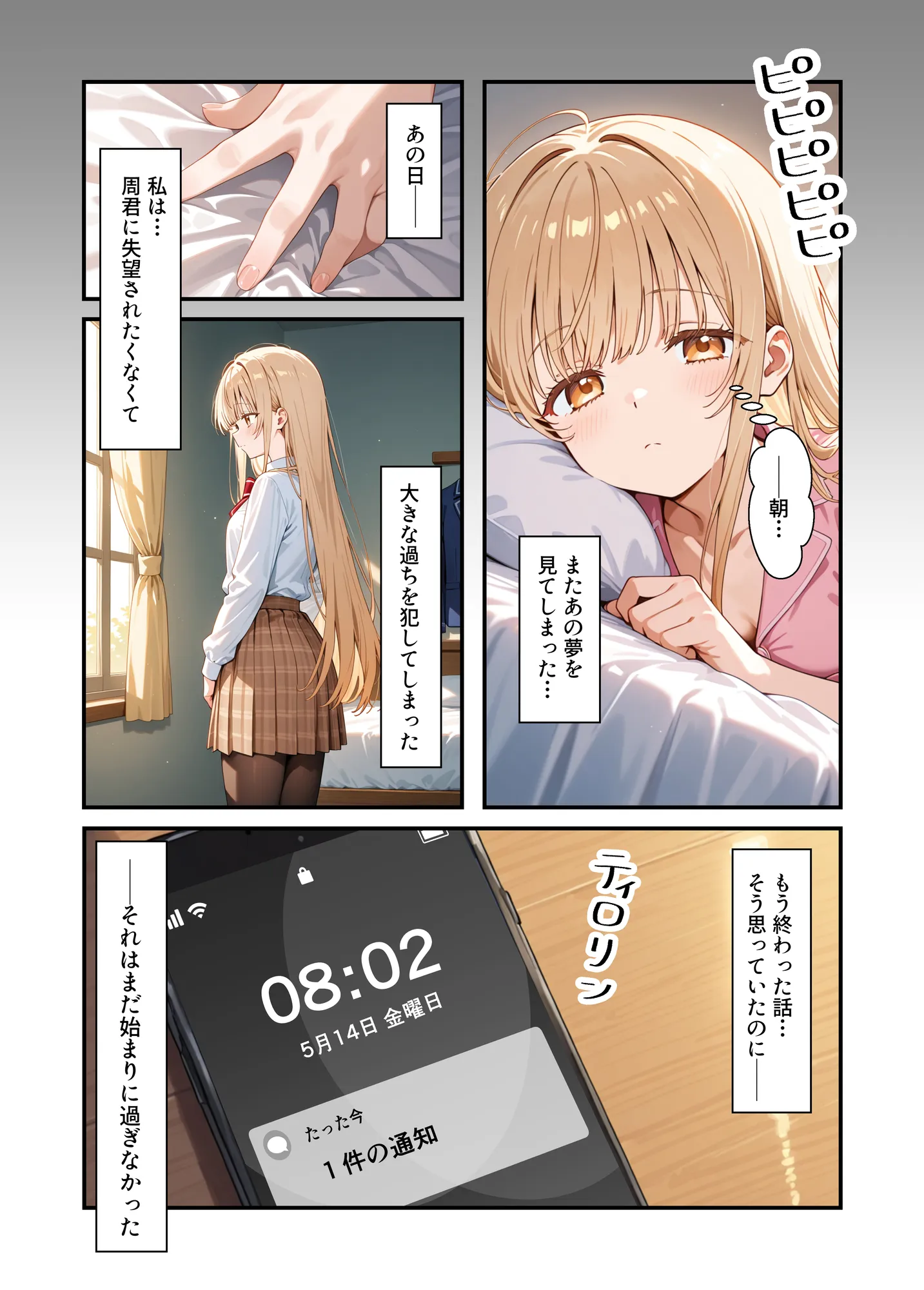 お隣の天使様がいつの間にか密会調教されていた件 〜メス堕ちスイッチが入ってしまい種付け性交してしまった椎名真〇〜 - 3ページ