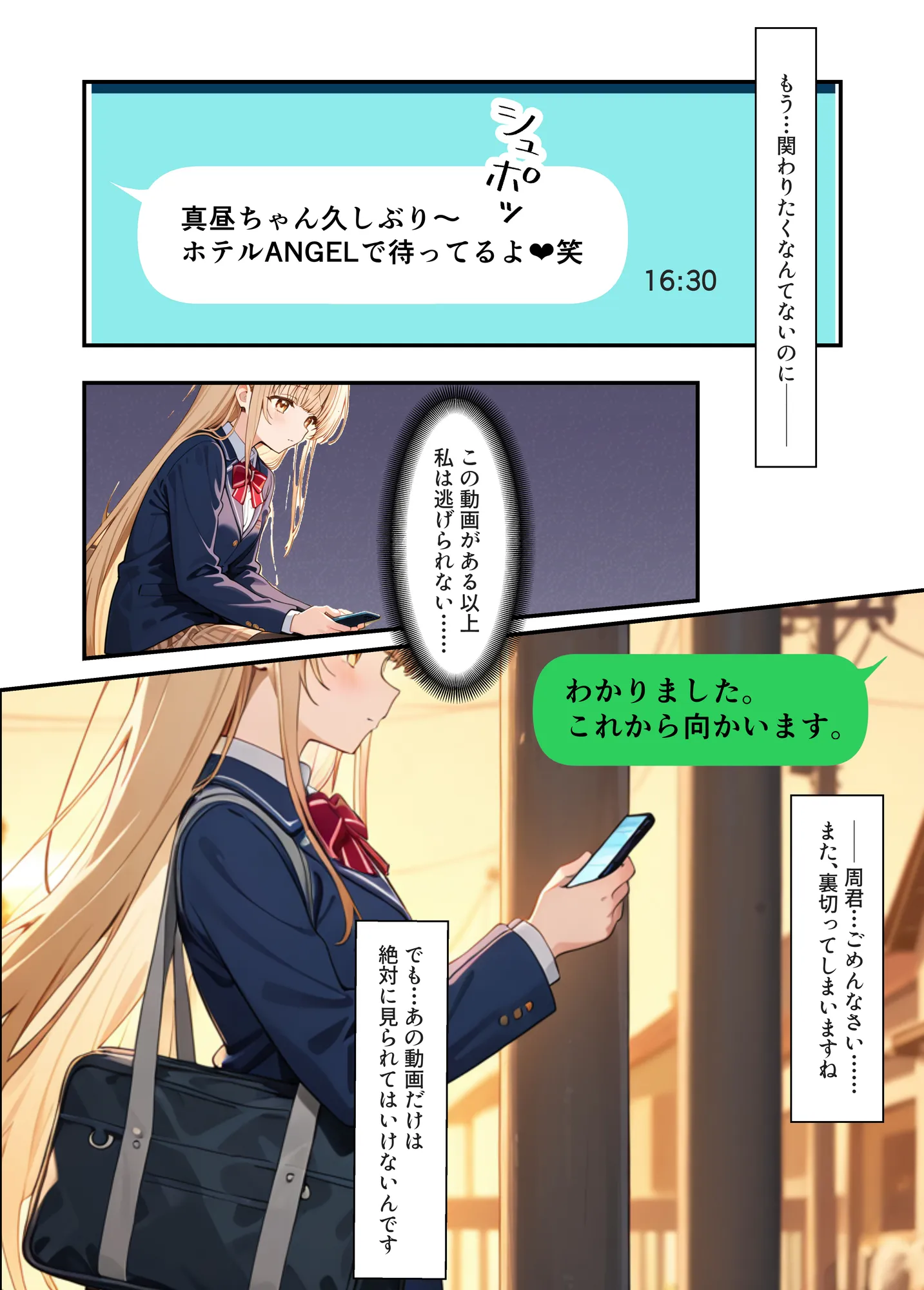 お隣の天使様がいつの間にか密会調教されていた件 〜メス堕ちスイッチが入ってしまい種付け性交してしまった椎名真〇〜 - 9ページ