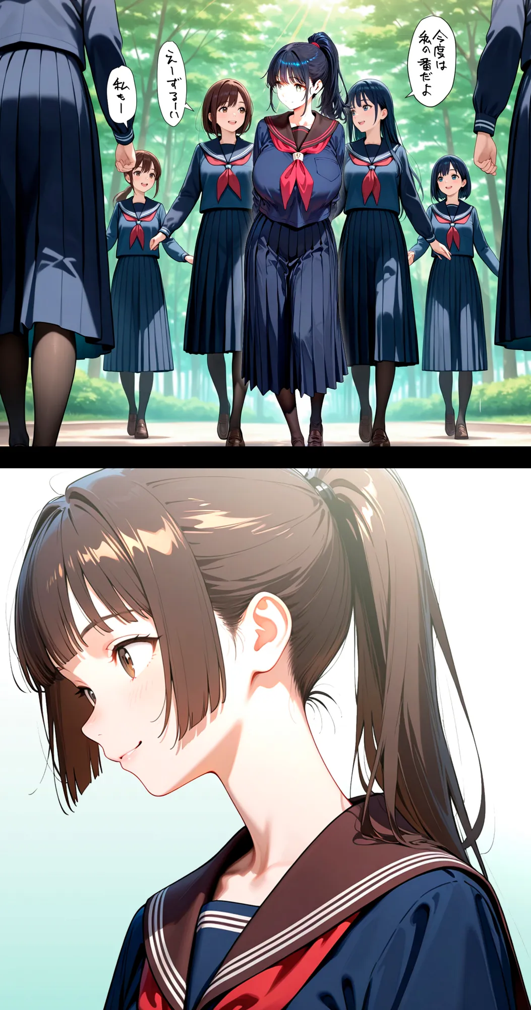 すけべ過ぎてシスターになるの諦めた私...大学の男子便所でオナってたら隣の個室もオナッててててっ...ひぃ思わずのぞいたら目が合って始まる...初恋？ - 4ページ