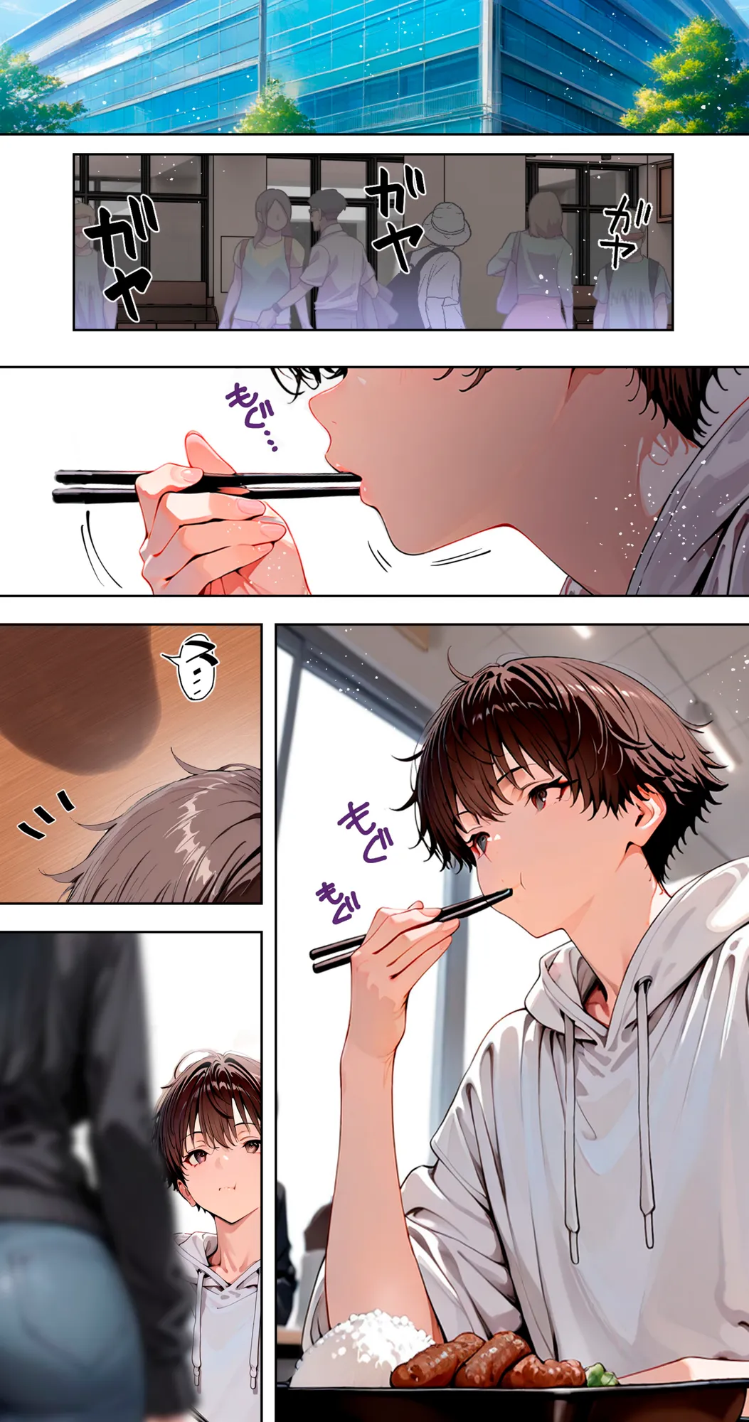 すけべ過ぎてシスターになるの諦めた私...大学の男子便所でオナってたら隣の個室もオナッててててっ...ひぃ思わずのぞいたら目が合って始まる...初恋？ - 37ページ