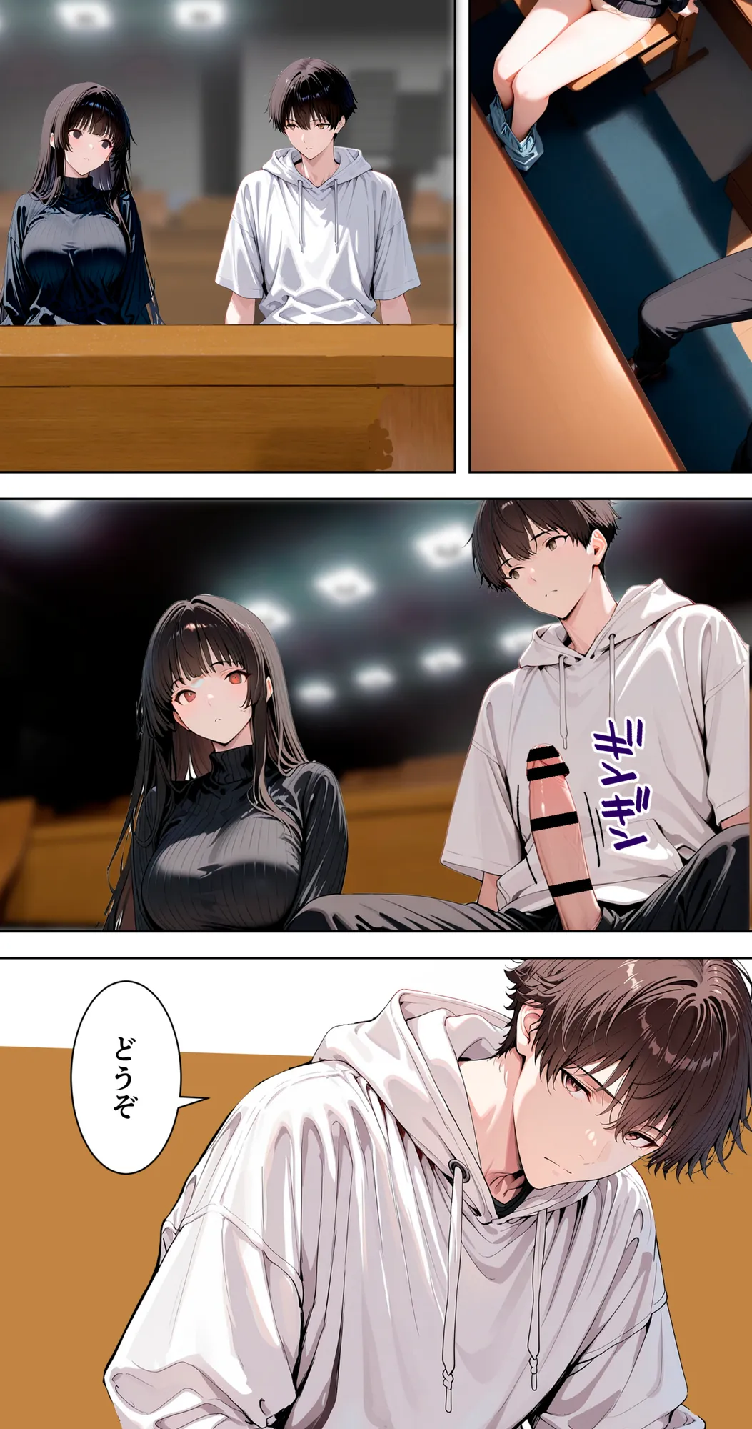 すけべ過ぎてシスターになるの諦めた私...大学の男子便所でオナってたら隣の個室もオナッててててっ...ひぃ思わずのぞいたら目が合って始まる...初恋？ - 75ページ