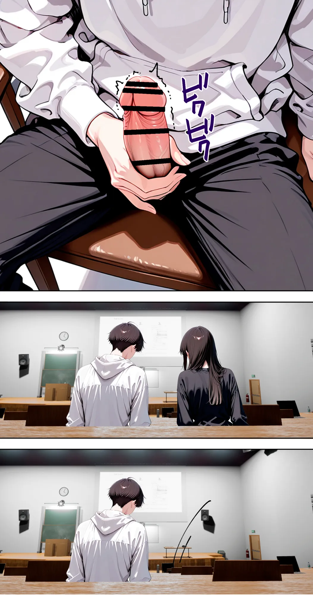 すけべ過ぎてシスターになるの諦めた私...大学の男子便所でオナってたら隣の個室もオナッててててっ...ひぃ思わずのぞいたら目が合って始まる...初恋？ - 76ページ