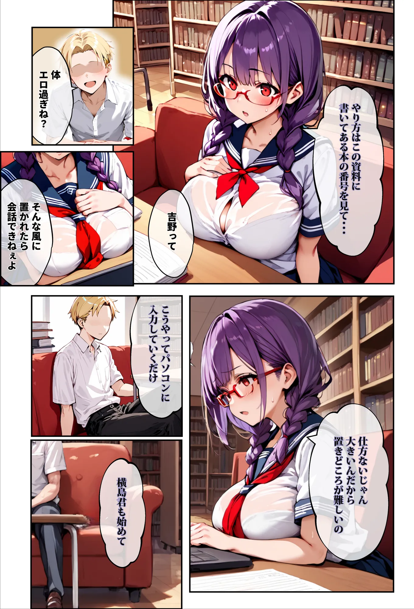 「3秒だけ好きにシていい」と言ったデカパイ委員長の寝取られマ〇コを貸してもらった件 - 10ページ