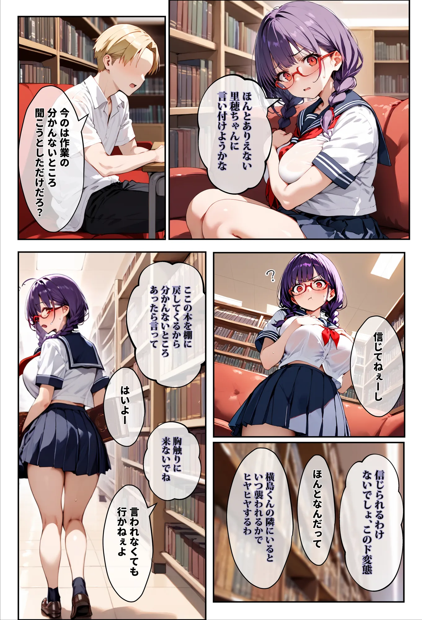 「3秒だけ好きにシていい」と言ったデカパイ委員長の寝取られマ〇コを貸してもらった件 - 13ページ