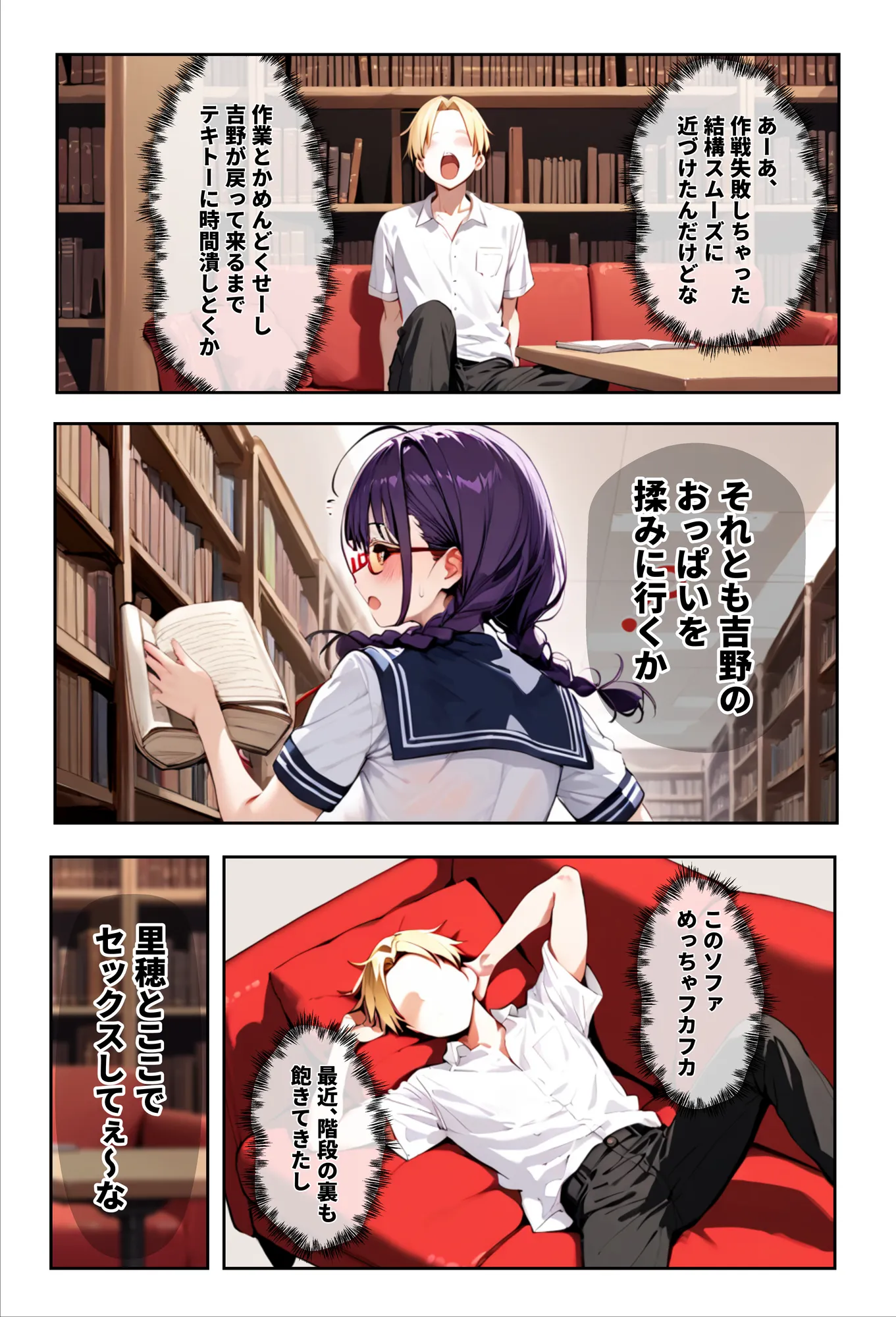 「3秒だけ好きにシていい」と言ったデカパイ委員長の寝取られマ〇コを貸してもらった件 - 14ページ