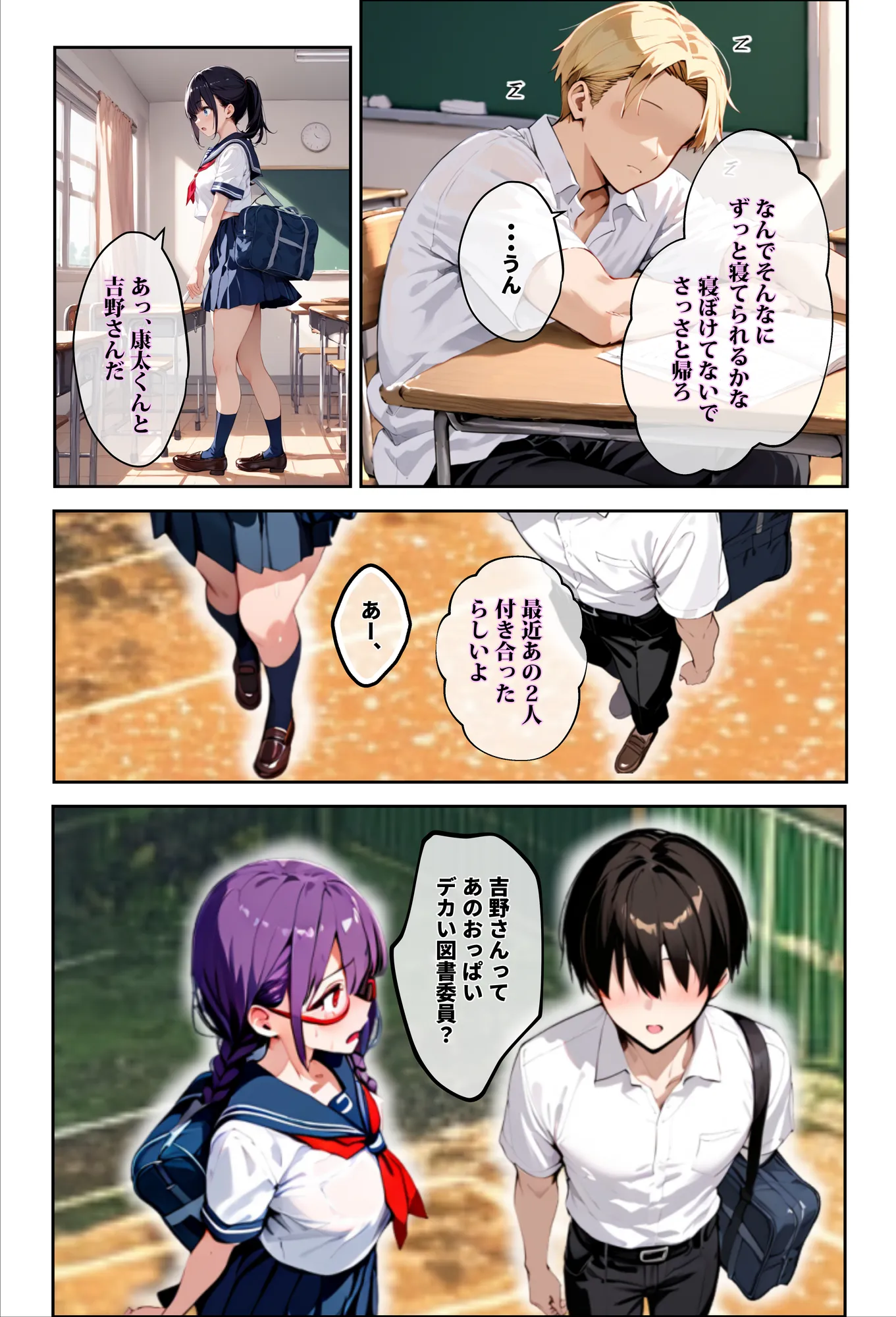 「3秒だけ好きにシていい」と言ったデカパイ委員長の寝取られマ〇コを貸してもらった件 - 26ページ