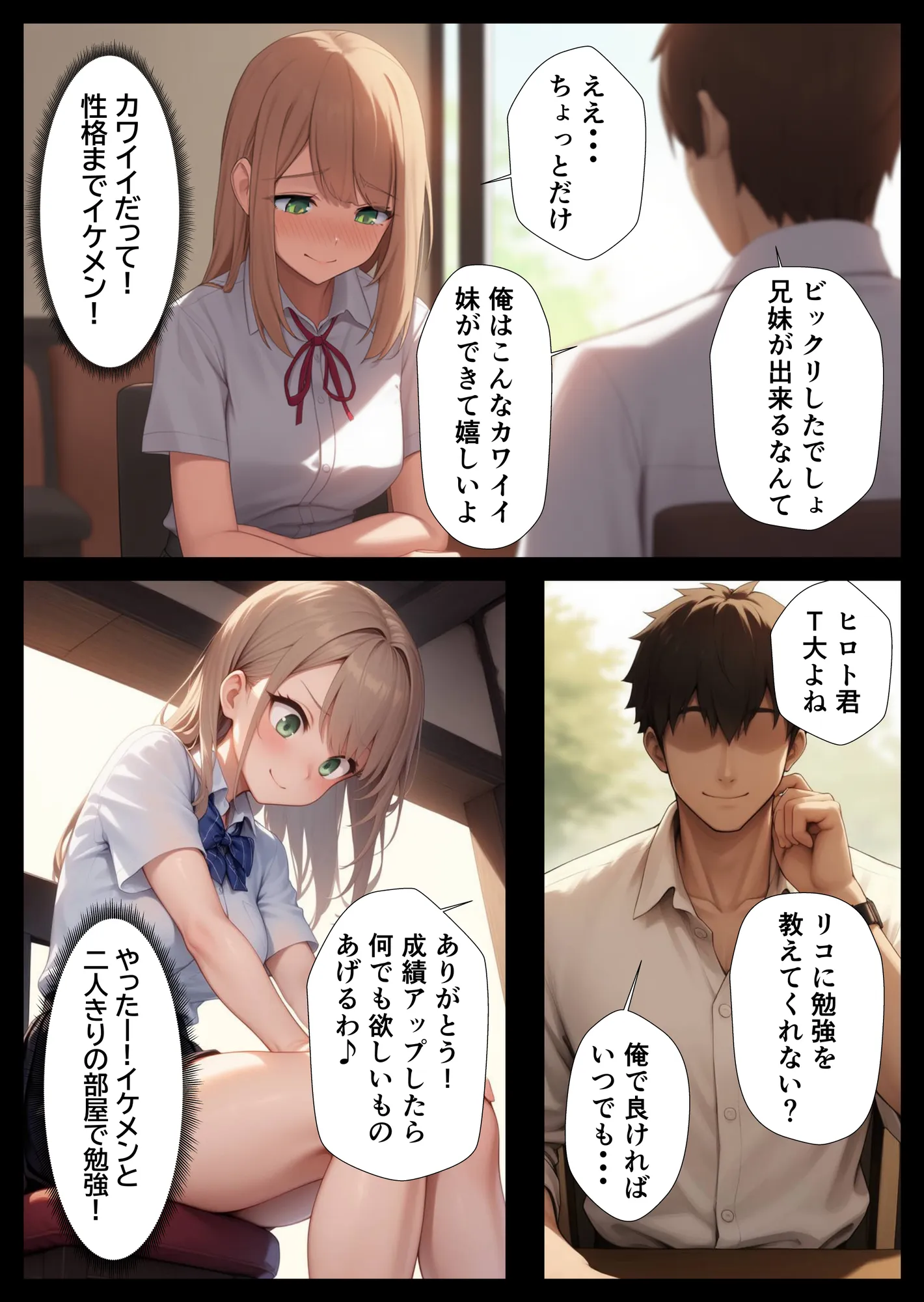 再婚相手の息子に堕とされた母娘の日替わり中出しSEX - 38ページ