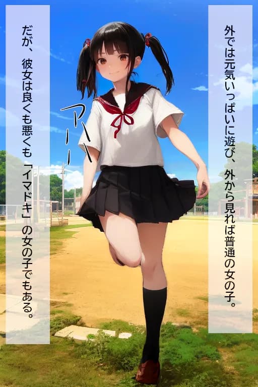 童顔貧乳小生意気な女の子による人妻女体吸収 - 4ページ