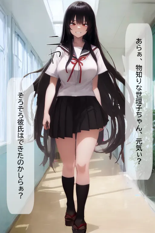 童顔貧乳小生意気な女の子による人妻女体吸収 - 24ページ