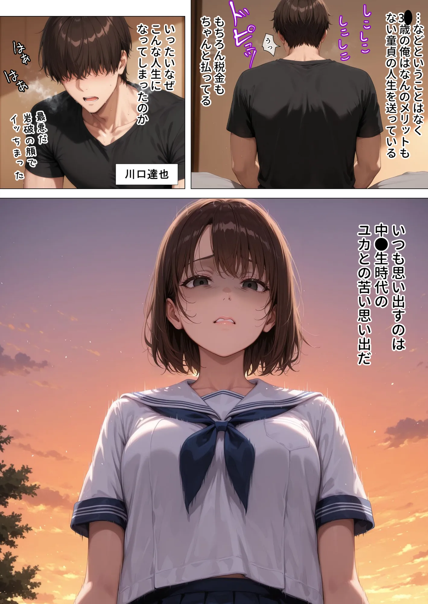 むちむち人妻になった元カノと同窓会で再会した童貞の濃密H  〜今日は私のカラダ好きに使って〜 - 2ページ