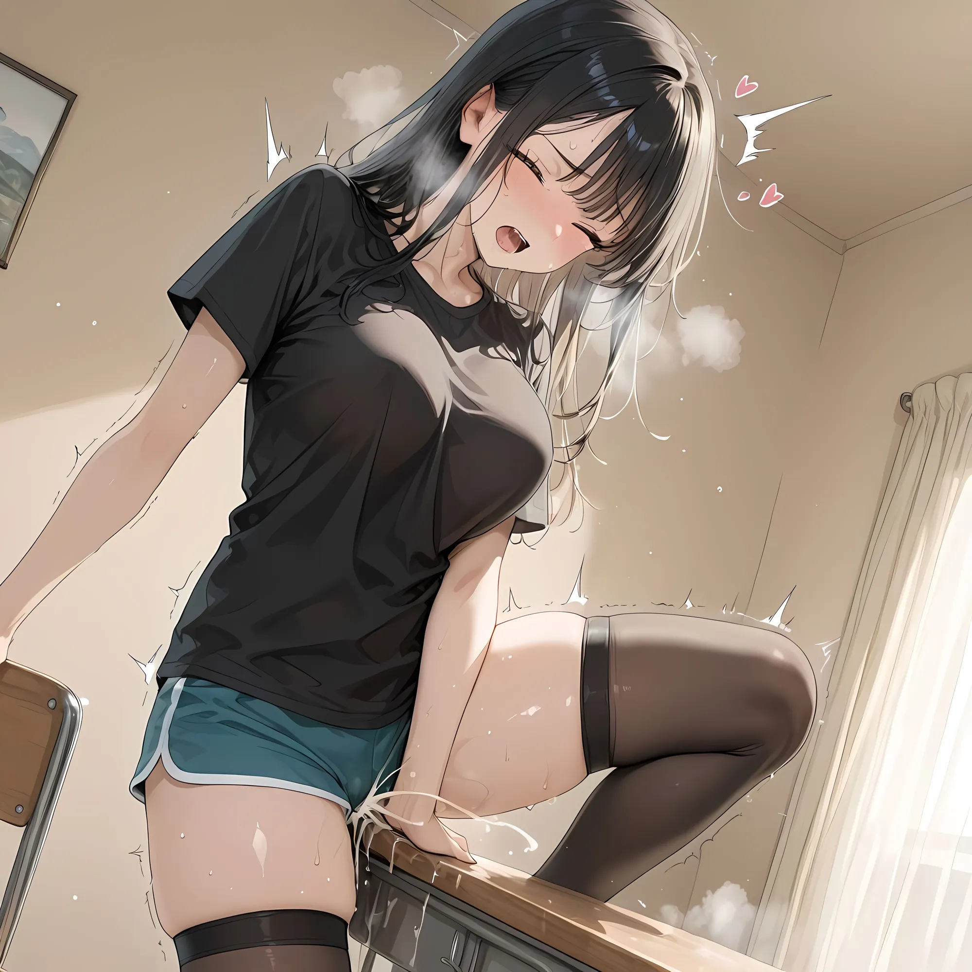 隣の角オナ大好き姉さんのエアコンが壊れたので搾乳してあげたら理性も壊れちゃった話 - 14ページ