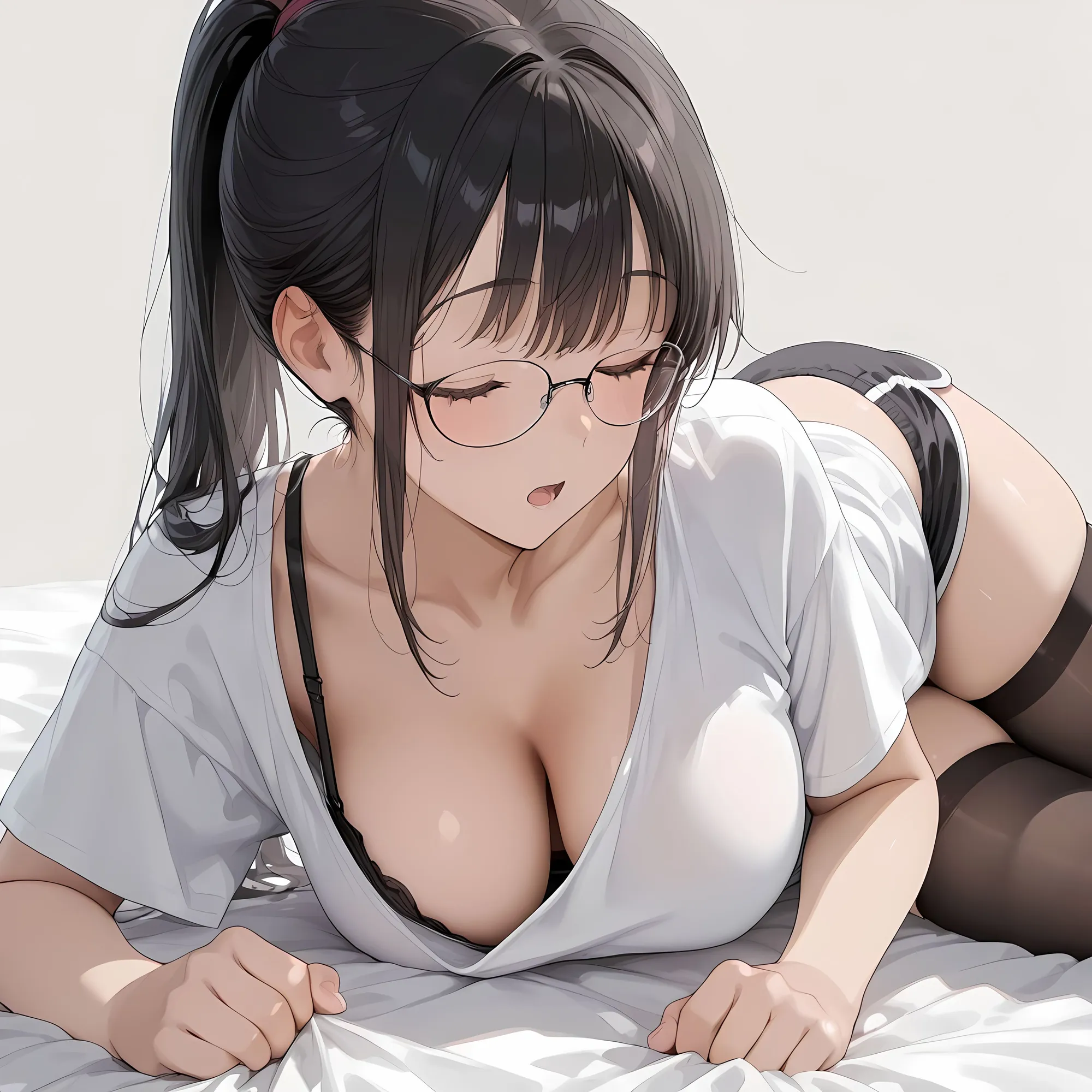 隣の角オナ大好き姉さんのエアコンが壊れたので搾乳してあげたら理性も壊れちゃった話 - 16ページ