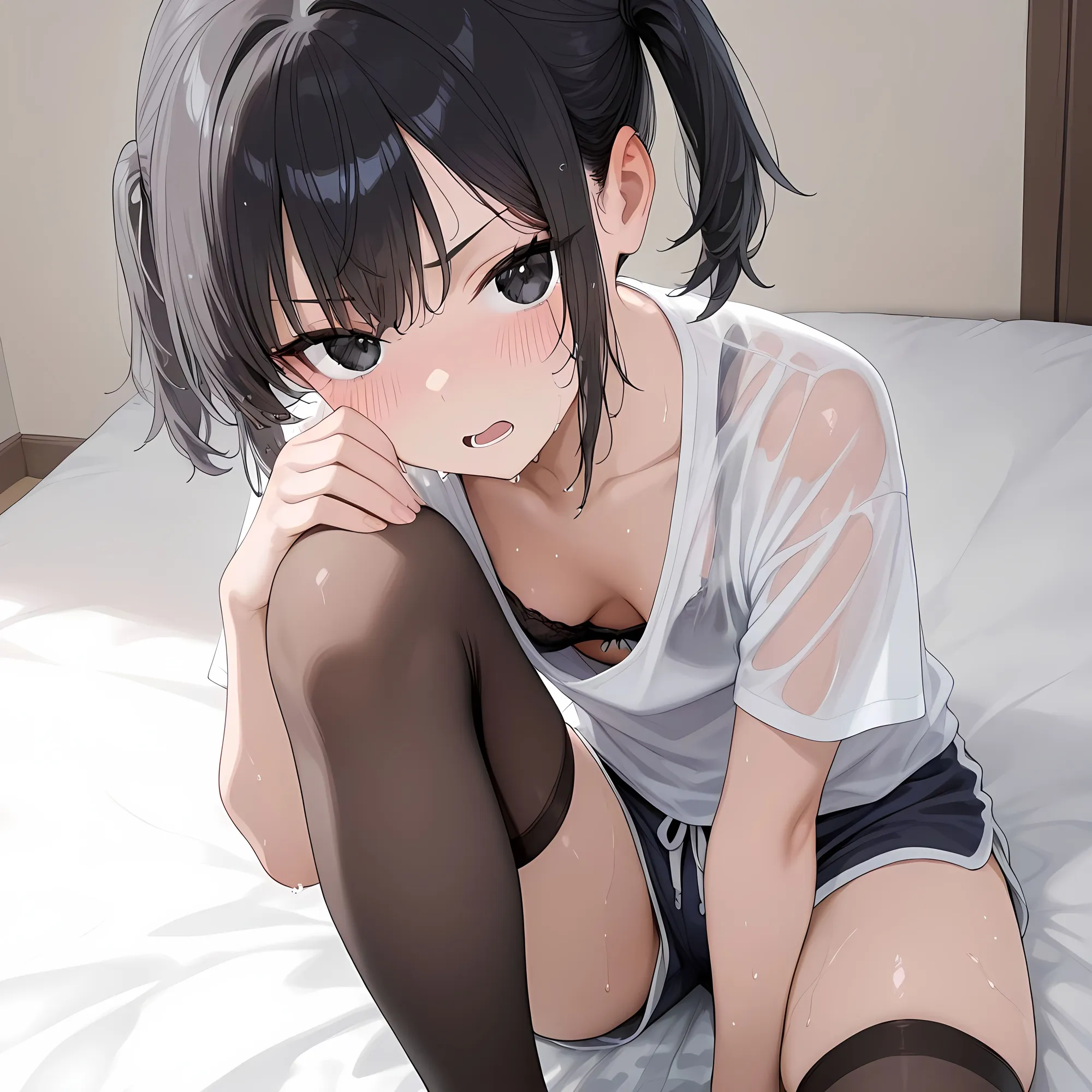 隣の角オナ大好き姉さんのエアコンが壊れたので搾乳してあげたら理性も壊れちゃった話 - 18ページ