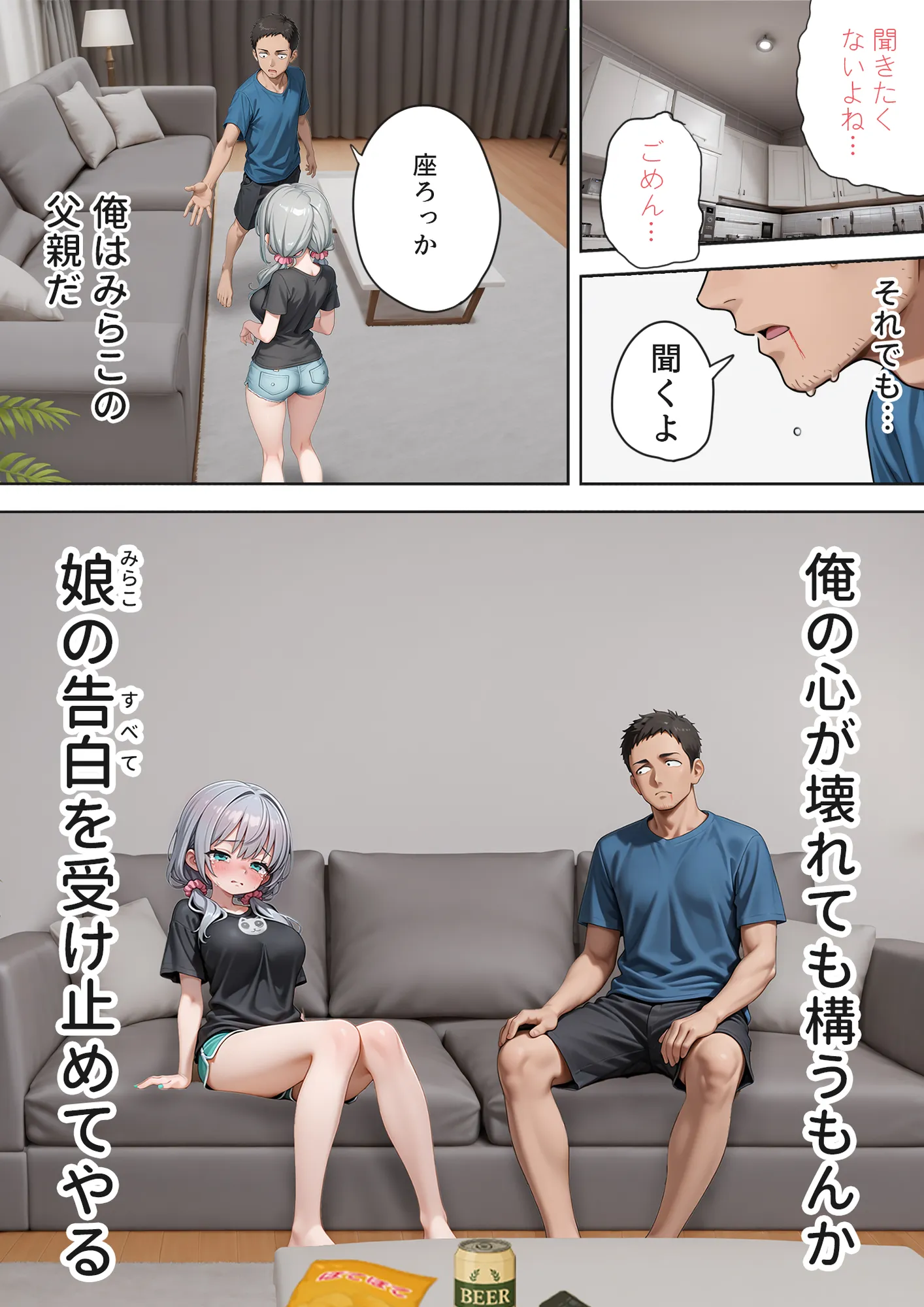 娘の告白 - 19ページ