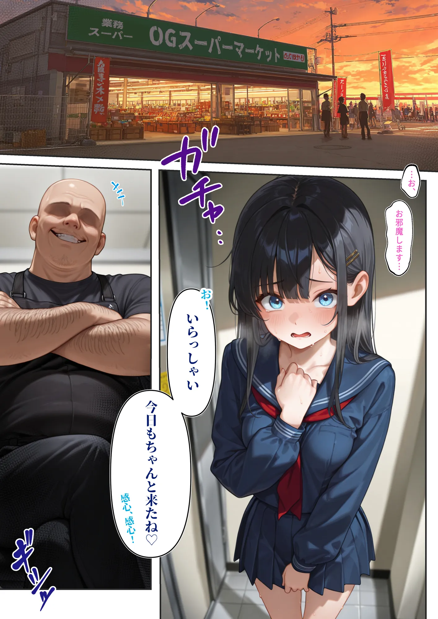 わからせ性教育〜真面目な優等生を万引き冤罪で脅して、お仕置き「矯正」レ〇プしてやった〜 - 3ページ