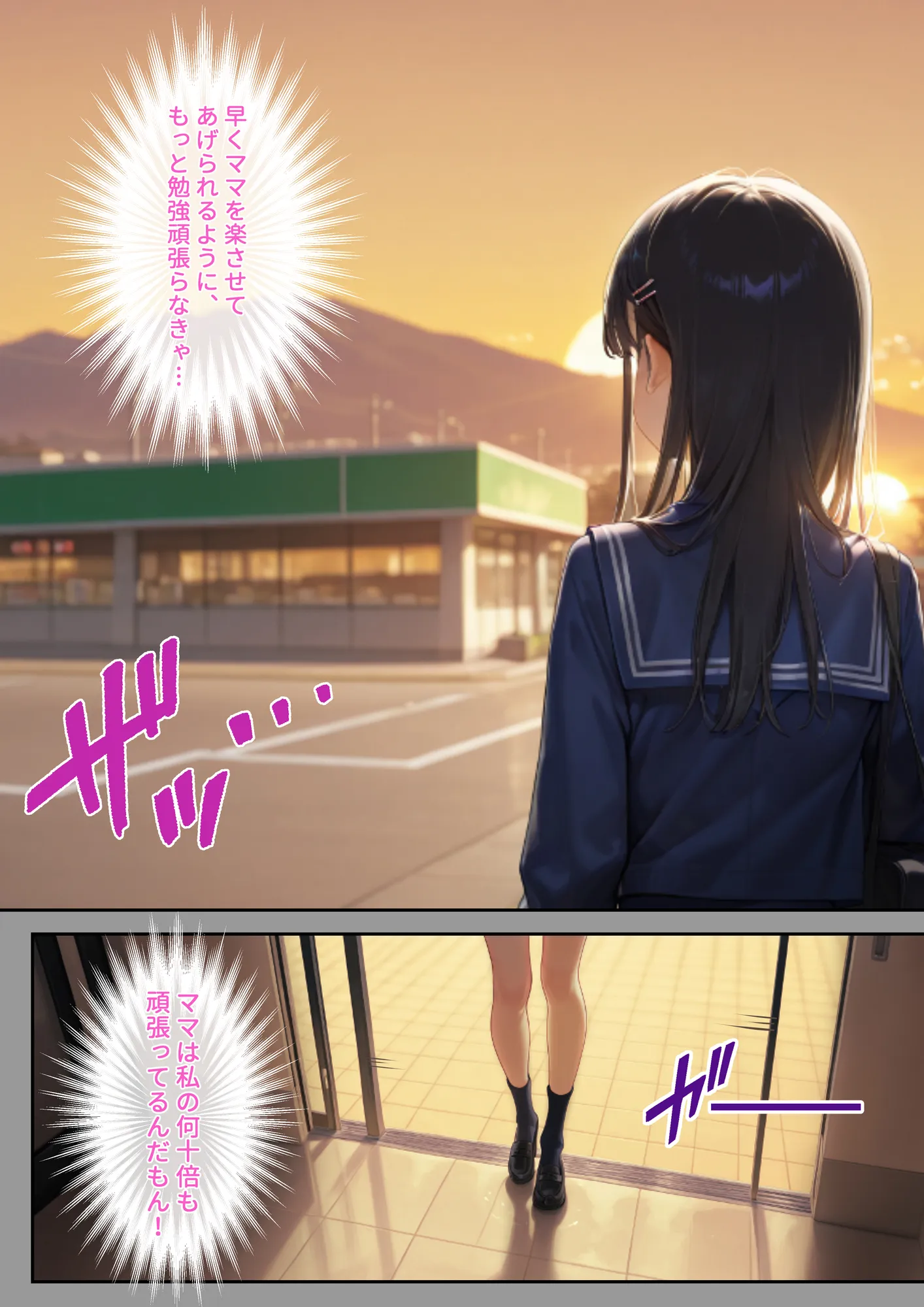 わからせ性教育〜真面目な優等生を万引き冤罪で脅して、お仕置き「矯正」レ〇プしてやった〜 - 10ページ