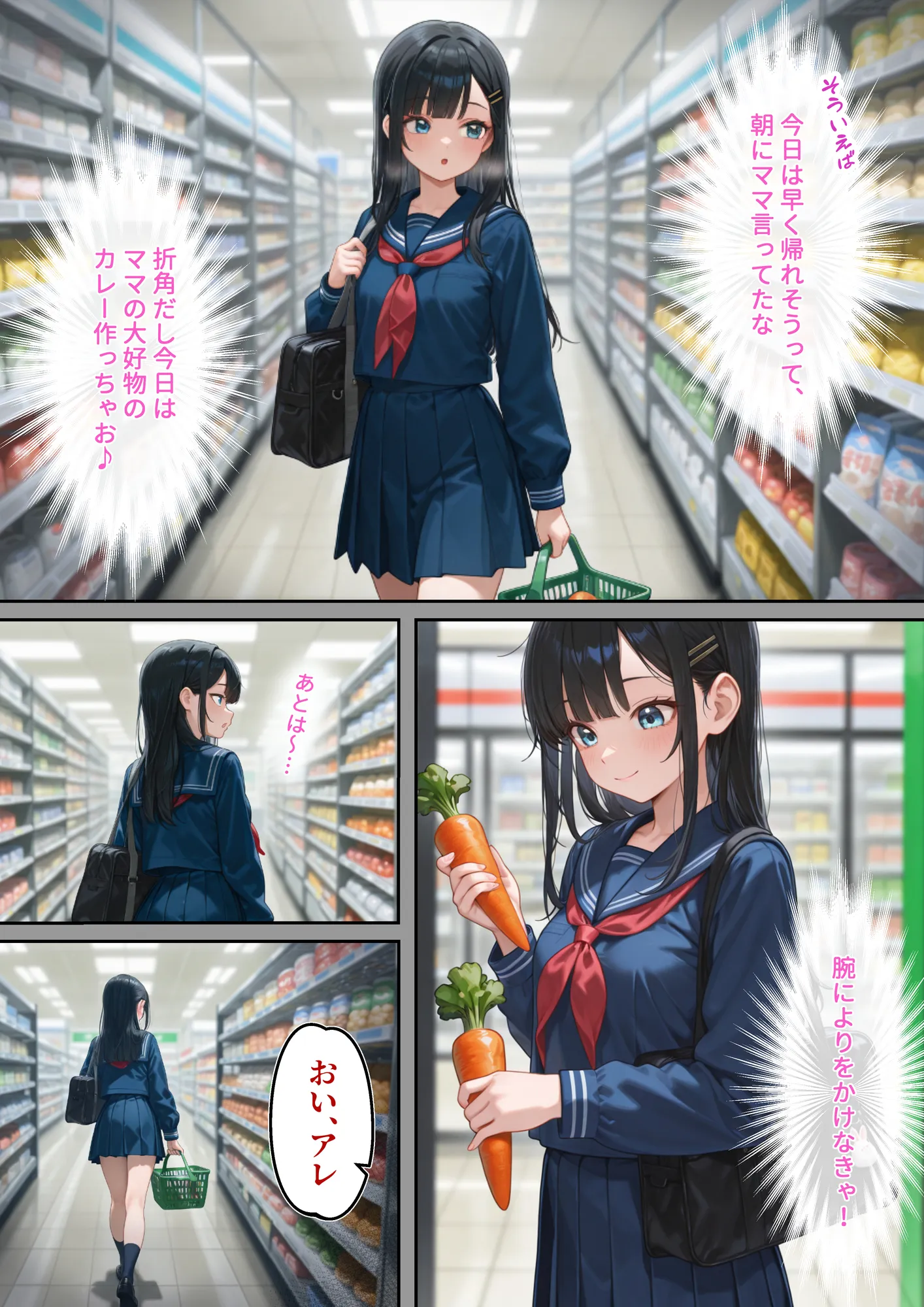 わからせ性教育〜真面目な優等生を万引き冤罪で脅して、お仕置き「矯正」レ〇プしてやった〜 - 11ページ