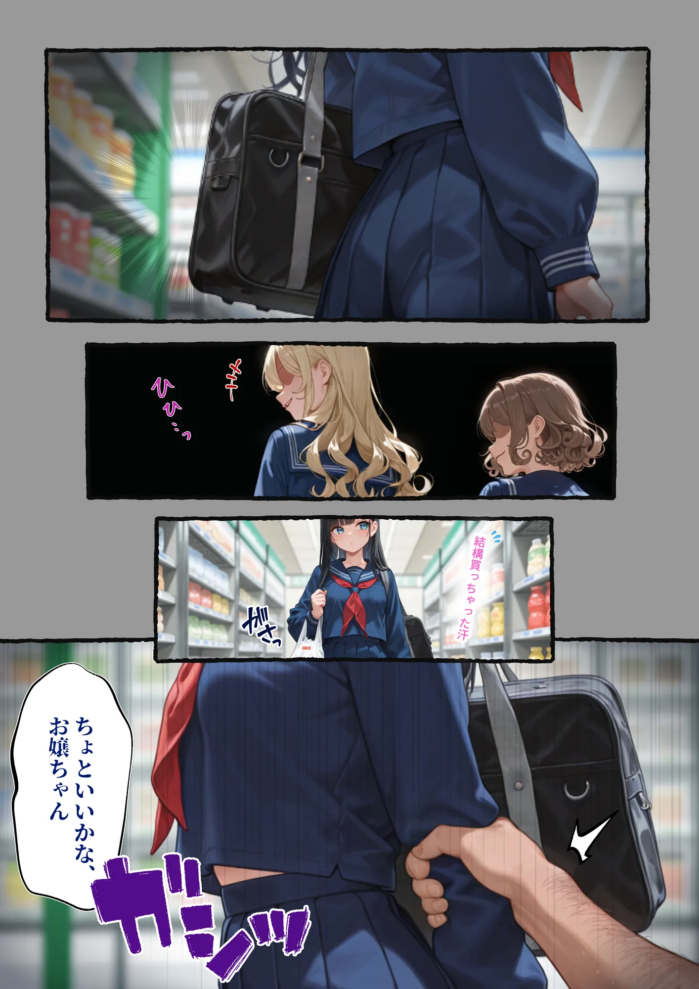 わからせ性教育〜真面目な優等生を万引き冤罪で脅して、お仕置き「矯正」レ〇プしてやった〜 - 14ページ