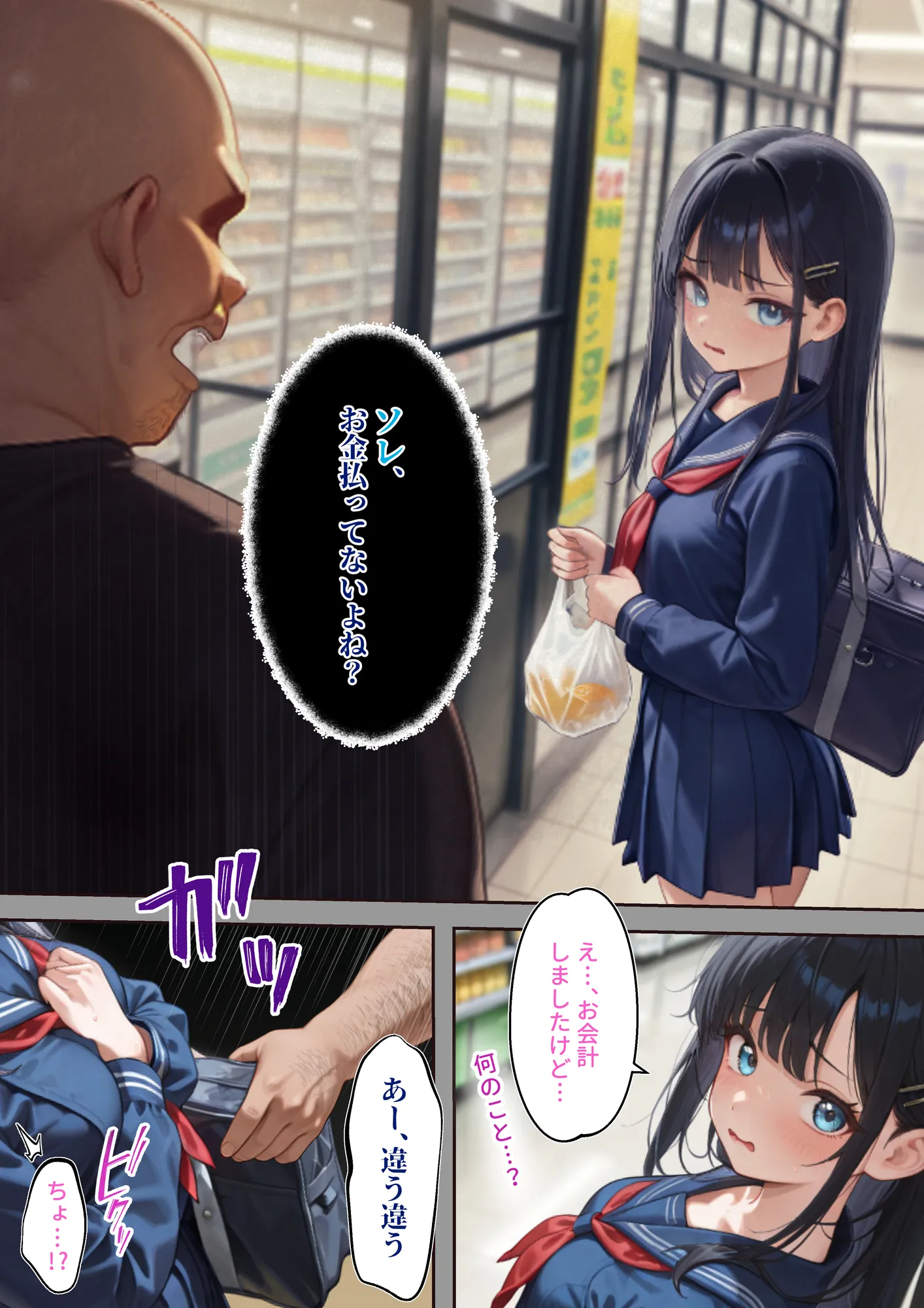 わからせ性教育〜真面目な優等生を万引き冤罪で脅して、お仕置き「矯正」レ〇プしてやった〜 - 15ページ