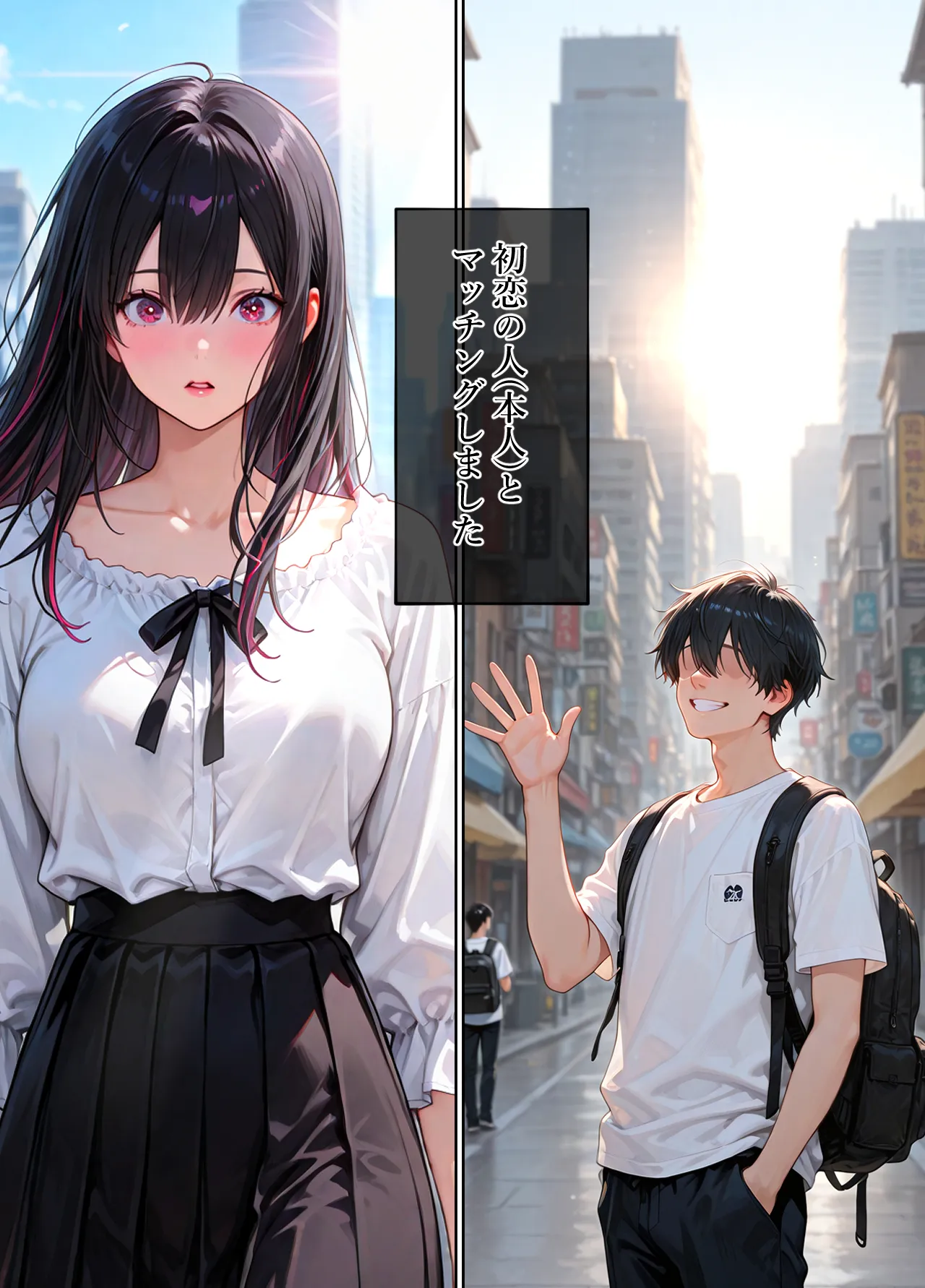 純愛ガチハメシミュレーション マチアプで一発目に出会った人が初恋の人でした - 6ページ