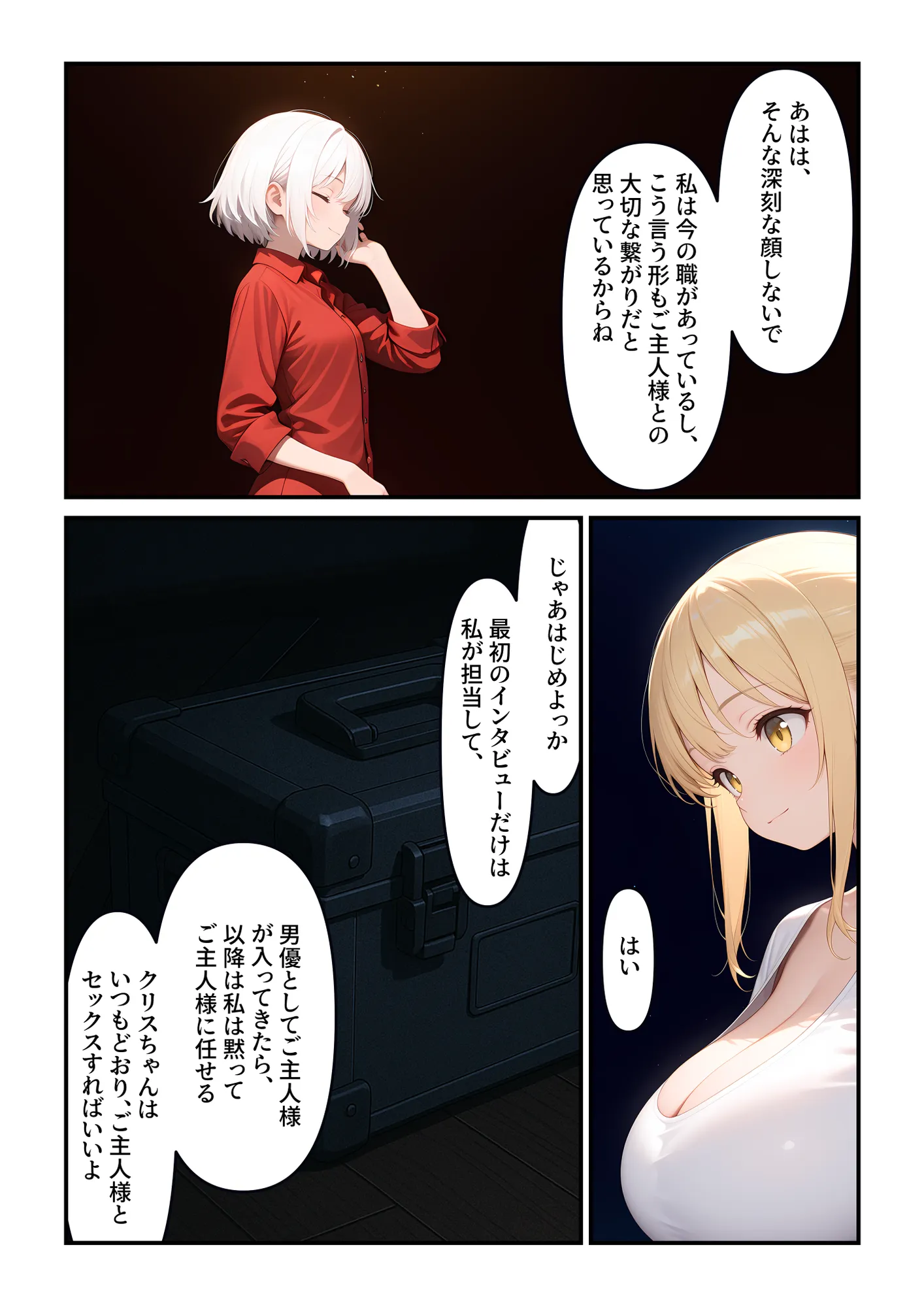 ブロンド巨乳ラブラブアナル撮影会〜ご主人様大好き - 8ページ