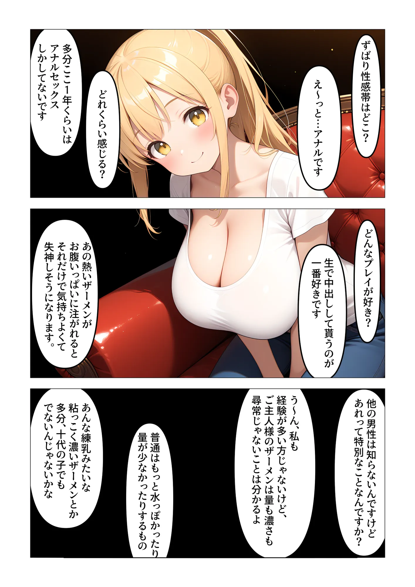 ブロンド巨乳ラブラブアナル撮影会〜ご主人様大好き - 11ページ