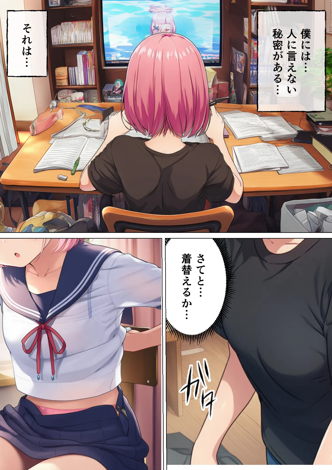 女装が趣味の男の娘を調教するまでの話 - 1ページ