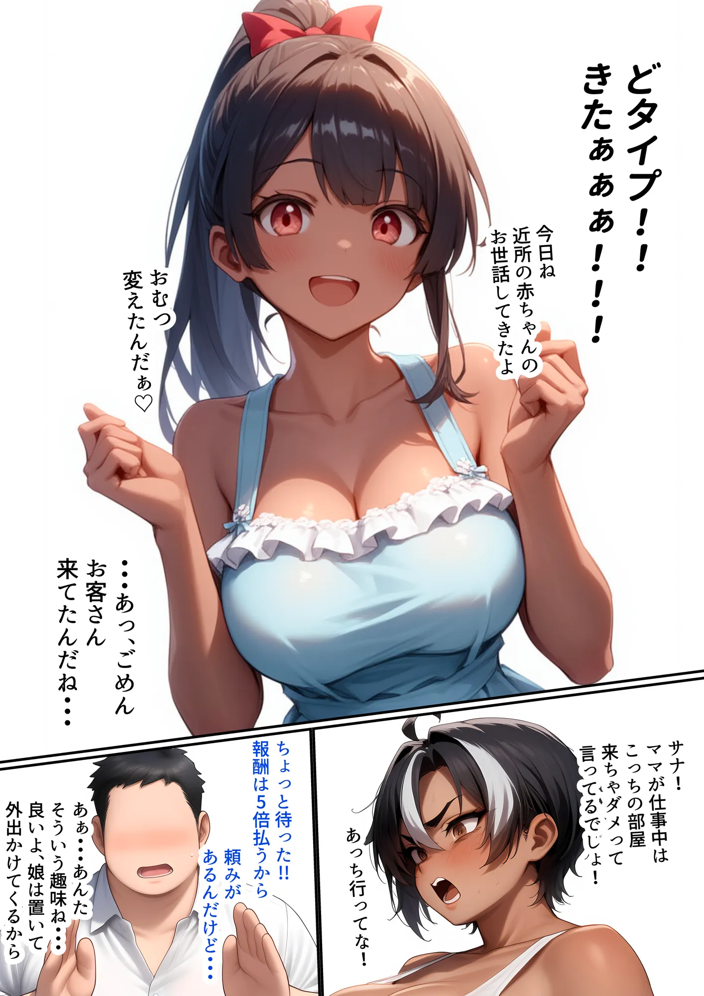 アジアの売春村で30歳年下の褐色天使に出逢った件 - 9ページ