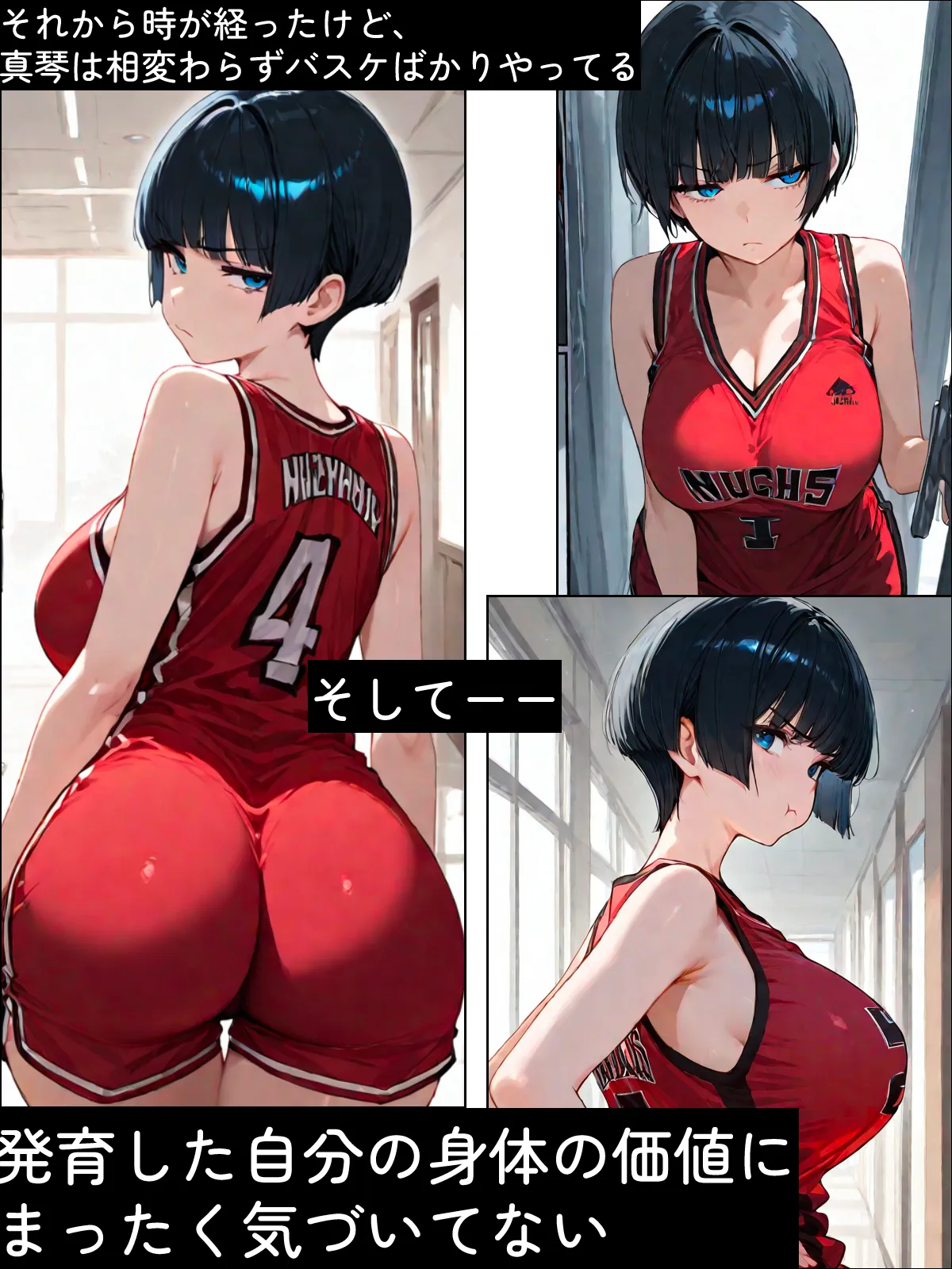 NTR漫画5作品300P総集編！パソコン部、幼馴染、新卒ちゃん、バスケ女子、リフレ嬢 - 9ページ