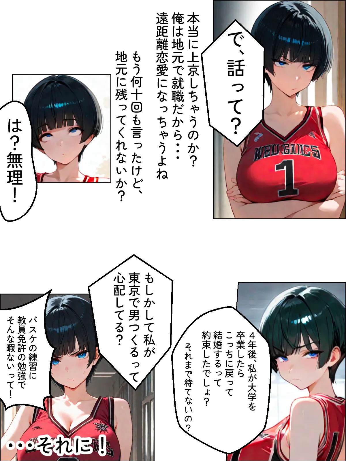 NTR漫画5作品300P総集編！パソコン部、幼馴染、新卒ちゃん、バスケ女子、リフレ嬢 - 10ページ