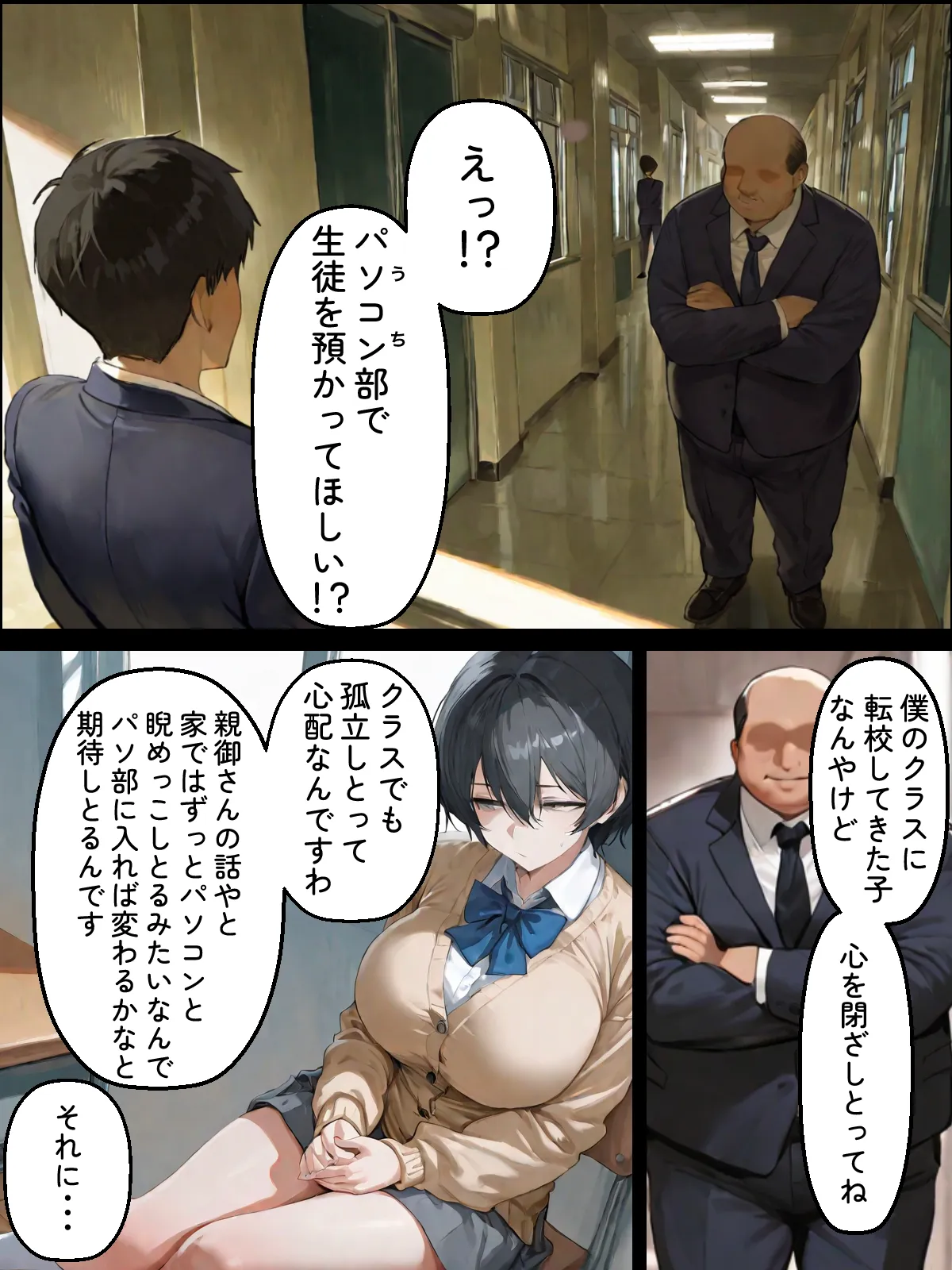 NTR漫画5作品300P総集編！パソコン部、幼馴染、新卒ちゃん、バスケ女子、リフレ嬢 - 46ページ