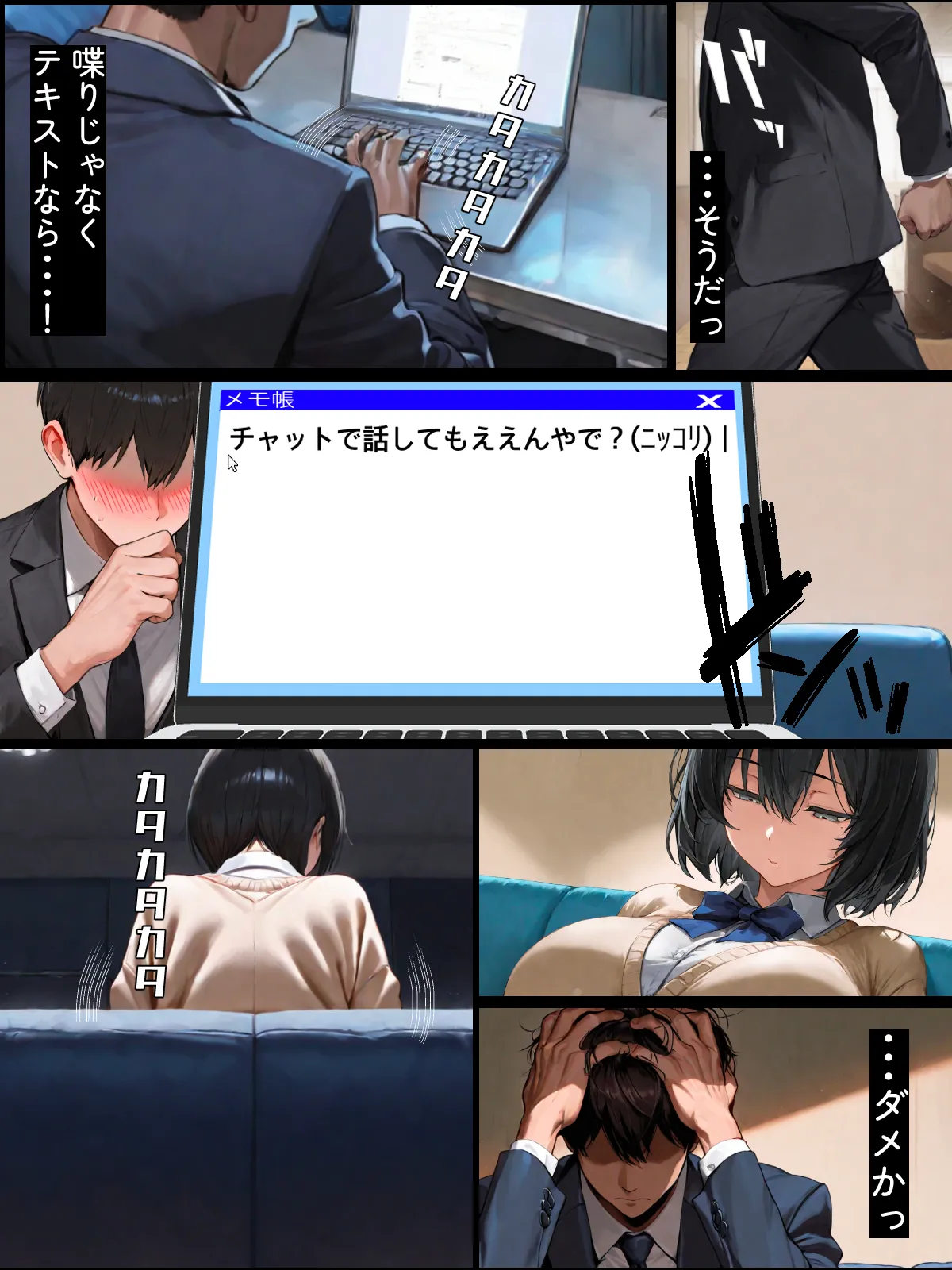 NTR漫画5作品300P総集編！パソコン部、幼馴染、新卒ちゃん、バスケ女子、リフレ嬢 - 49ページ