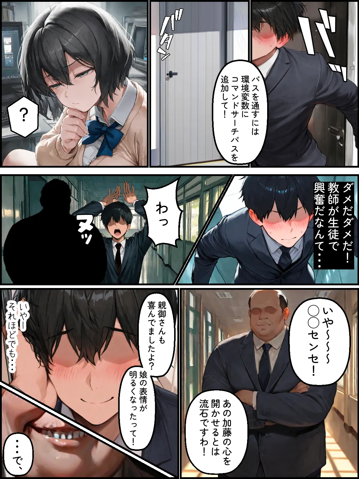 NTR漫画5作品300P総集編！パソコン部、幼馴染、新卒ちゃん、バスケ女子、リフレ嬢 - 53ページ