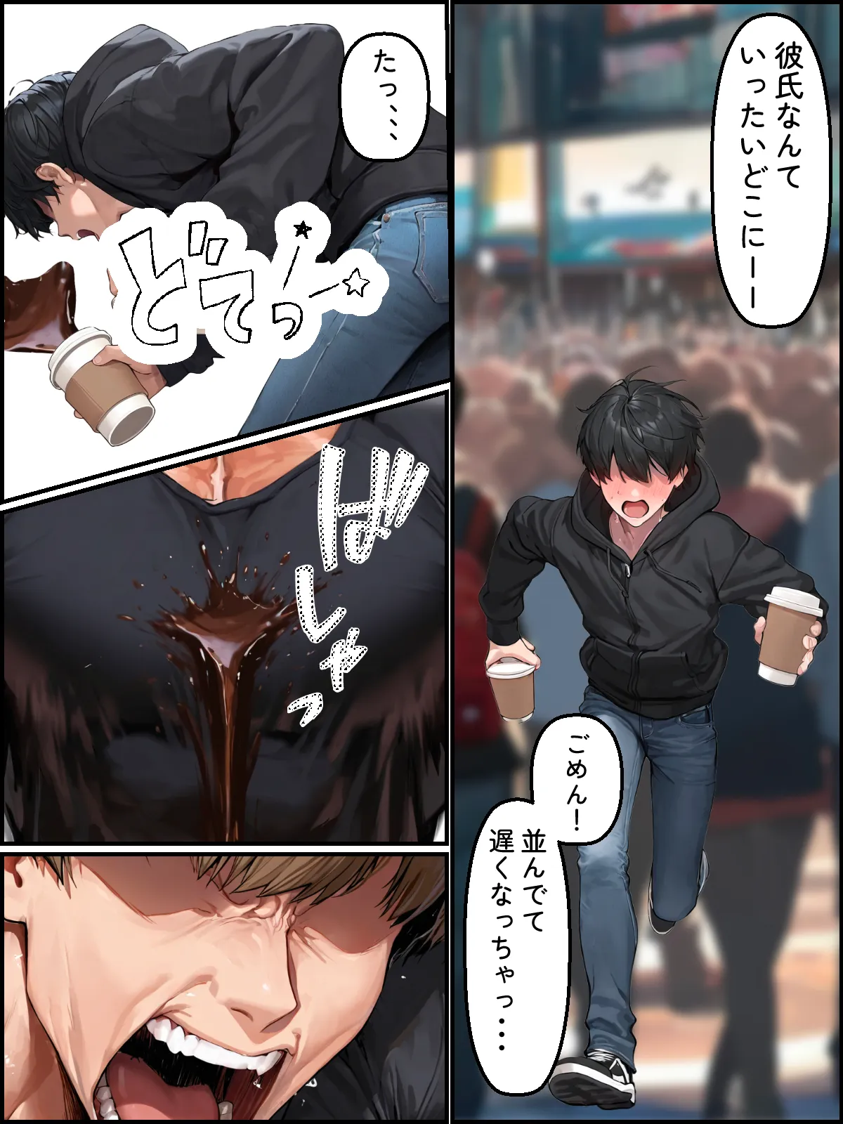 NTR漫画5作品300P総集編！パソコン部、幼馴染、新卒ちゃん、バスケ女子、リフレ嬢 - 71ページ