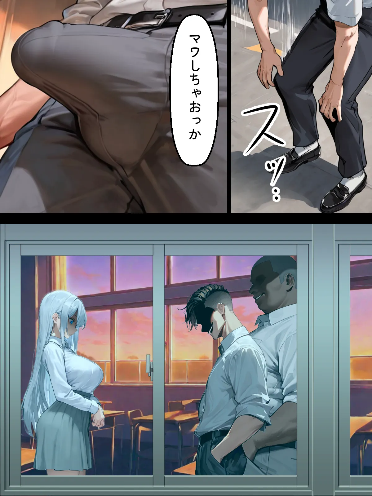 NTR漫画5作品300P総集編！パソコン部、幼馴染、新卒ちゃん、バスケ女子、リフレ嬢 - 81ページ