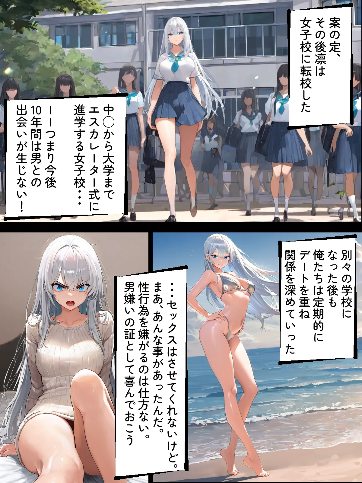 NTR漫画5作品300P総集編！パソコン部、幼馴染、新卒ちゃん、バスケ女子、リフレ嬢 - 97ページ