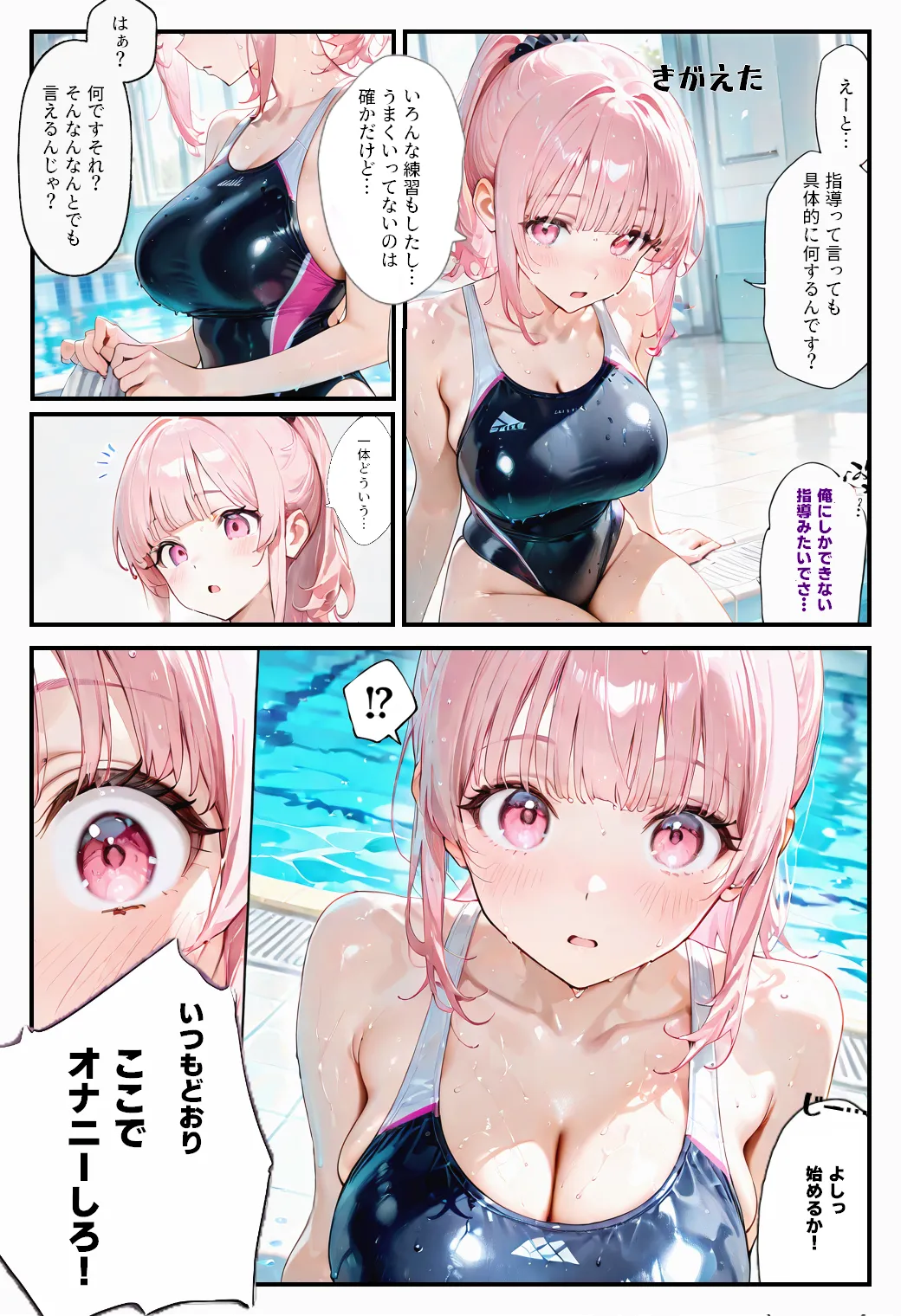 生意気水泳ガール 特別指導 - 4ページ