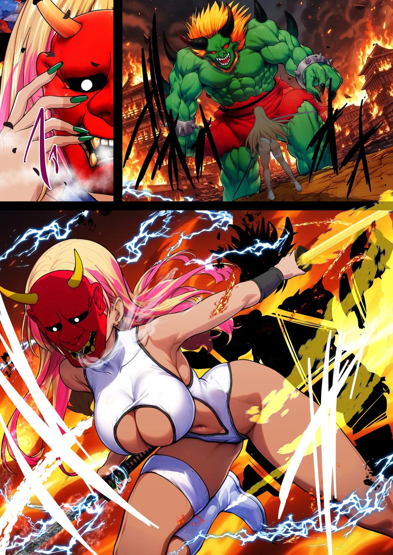 陰キャ弟がオタリーマン生活しながら母乳たっぷり金髪爆乳母娘をハーレムH&個別デートで孕ませる話 - 34ページ