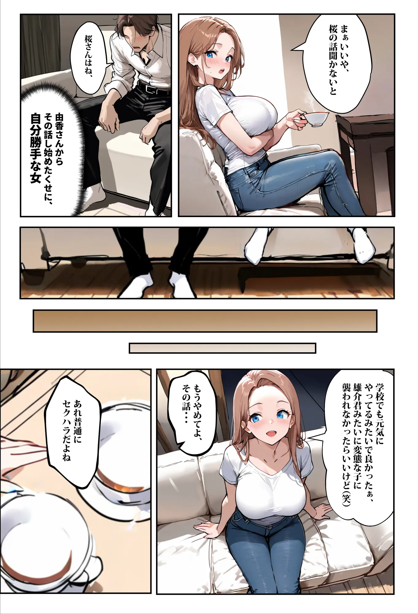 1/100の確率で当たる人妻ガチャで神スキル持ちのデカパイ主婦はSSR - 4ページ