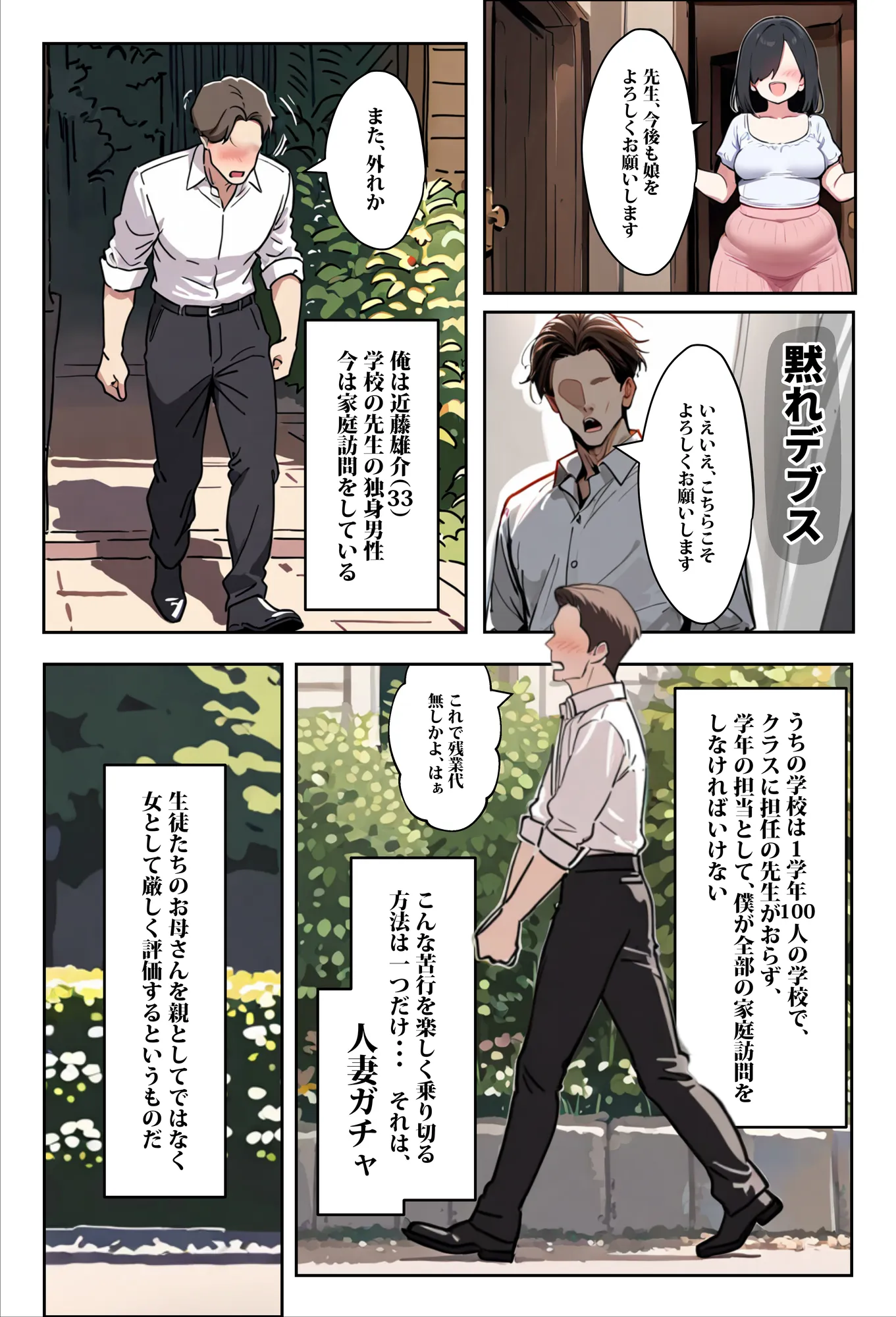 1/100の確率で当たる人妻ガチャで神スキル持ちのデカパイ主婦はSSR - 23ページ