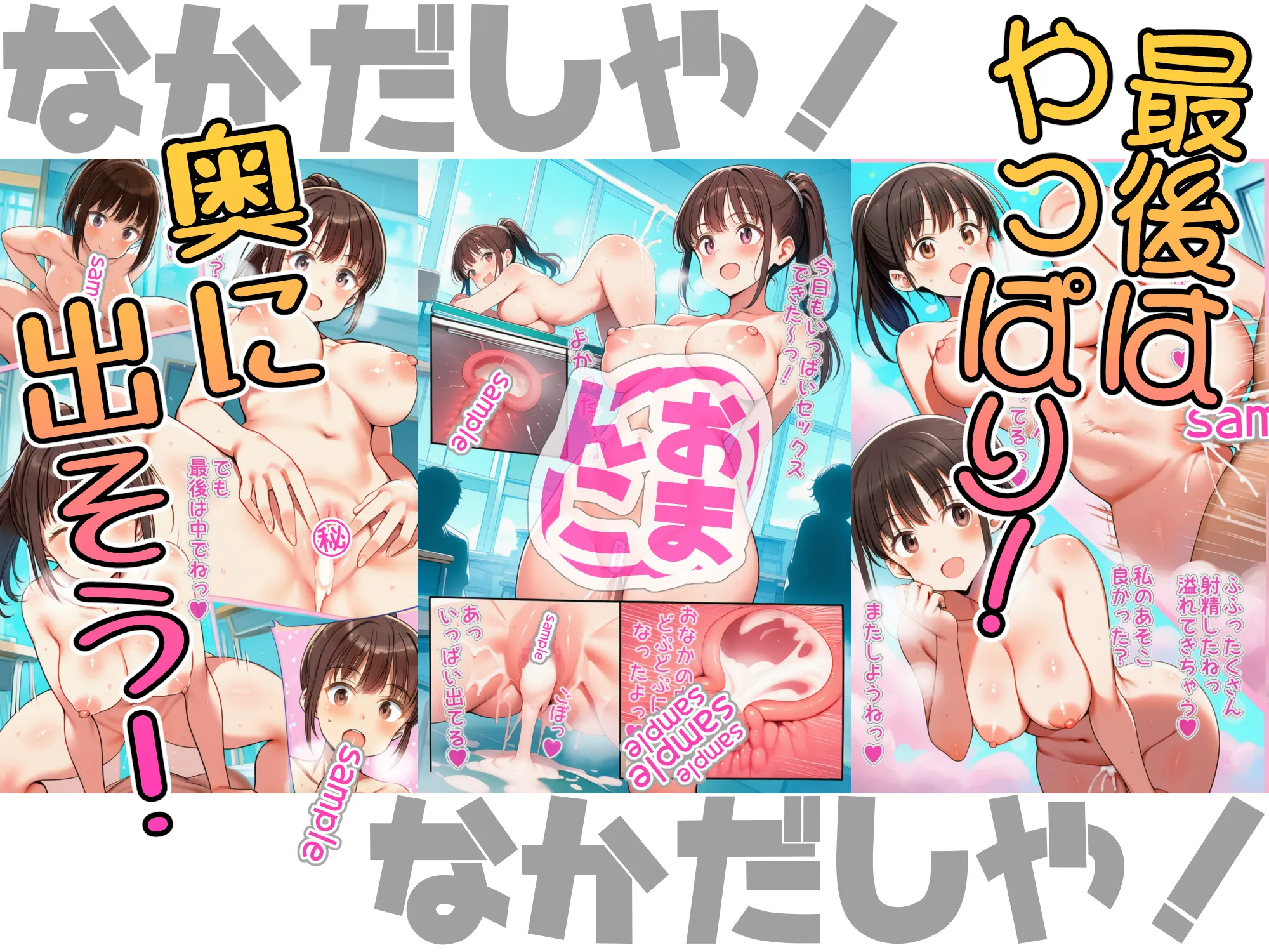 教室で女の子が自分から男子達と中出しセックスしにいって積極的に子宮の奥まで精液を流し込んでいくお話！ - 21ページ