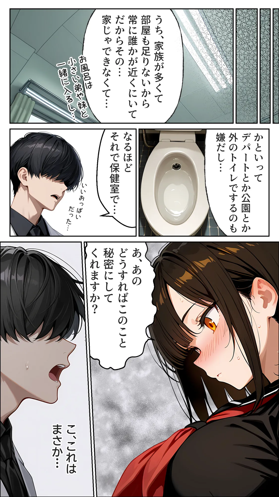 保健室でオナニーしたいなら先生のチ○コを使いなさい！ - 5ページ