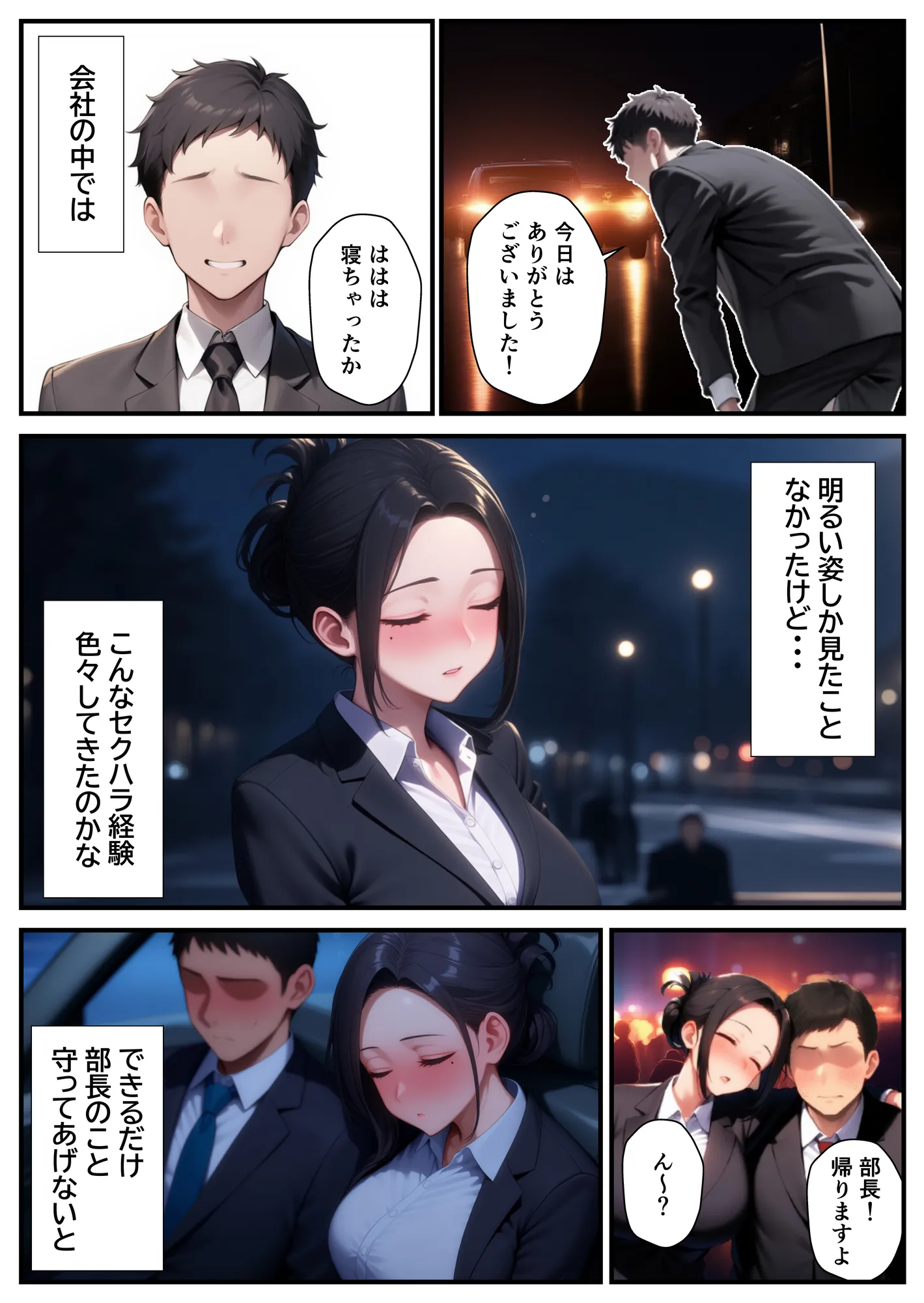 爆乳バツイチ女上司とあまあま孕ませエッチ - 5ページ