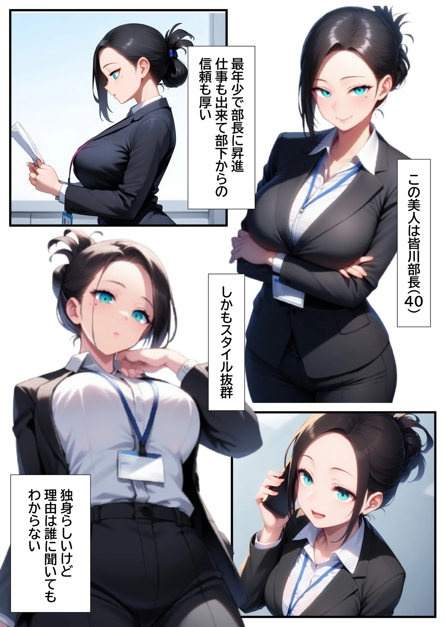 爆乳バツイチ女上司とあまあま孕ませエッチ - 23ページ