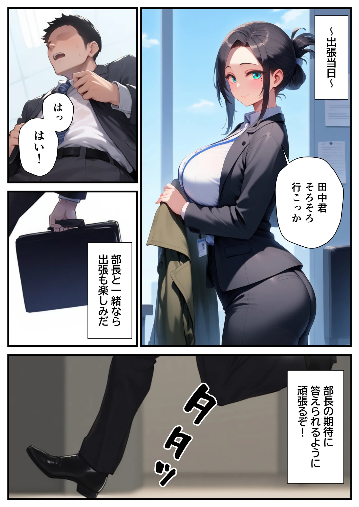 爆乳バツイチ女上司とあまあま孕ませエッチ - 24ページ