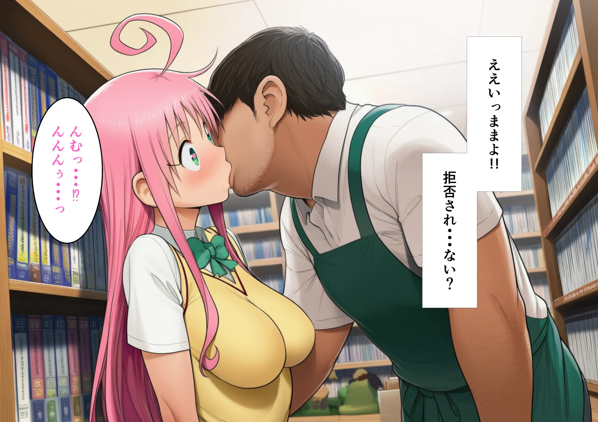 催淫エッチ  To〇OVEる編  ララ×唯×闇 - 23ページ