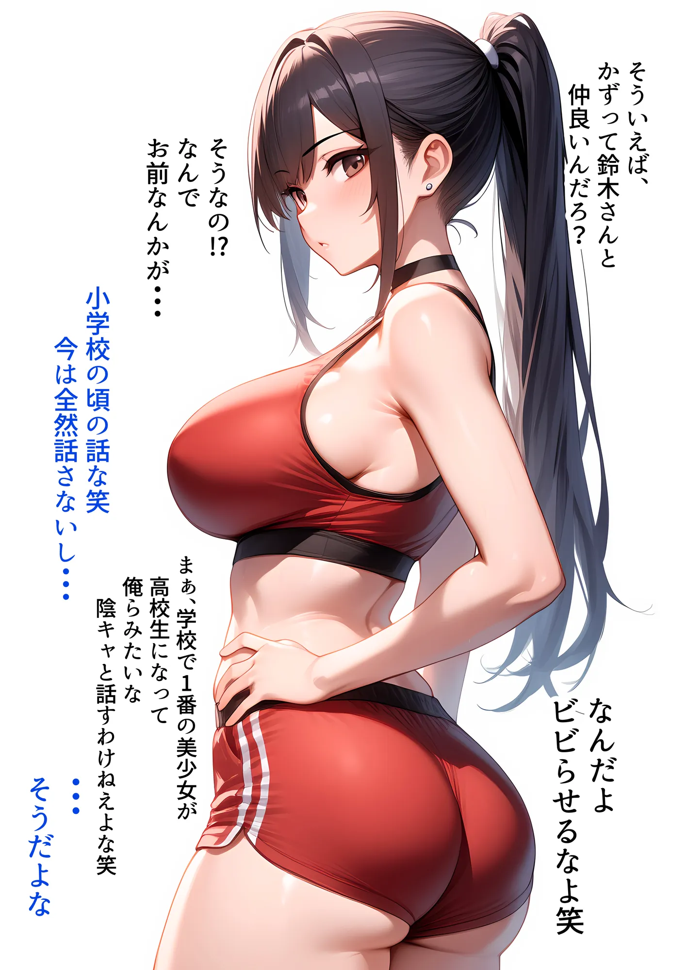 巨乳JKの下着を漁ってたら俺のことが大好きだと判明しイチャラブセ●クス - 6ページ