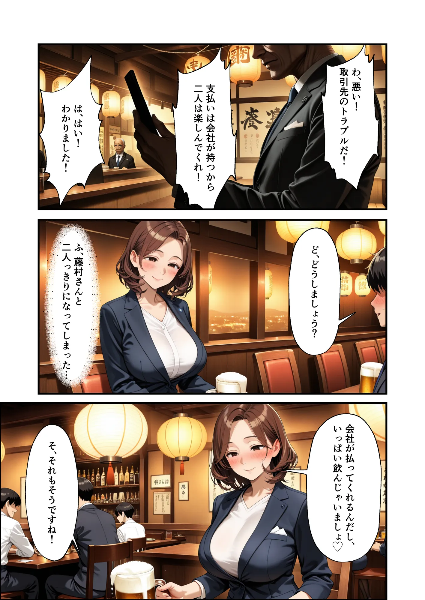 おっとり人妻まどかさんは酔うとドスケベ全肯定〜年下に攻められて中まで許しちゃう癒やし系上司〜 - 6ページ