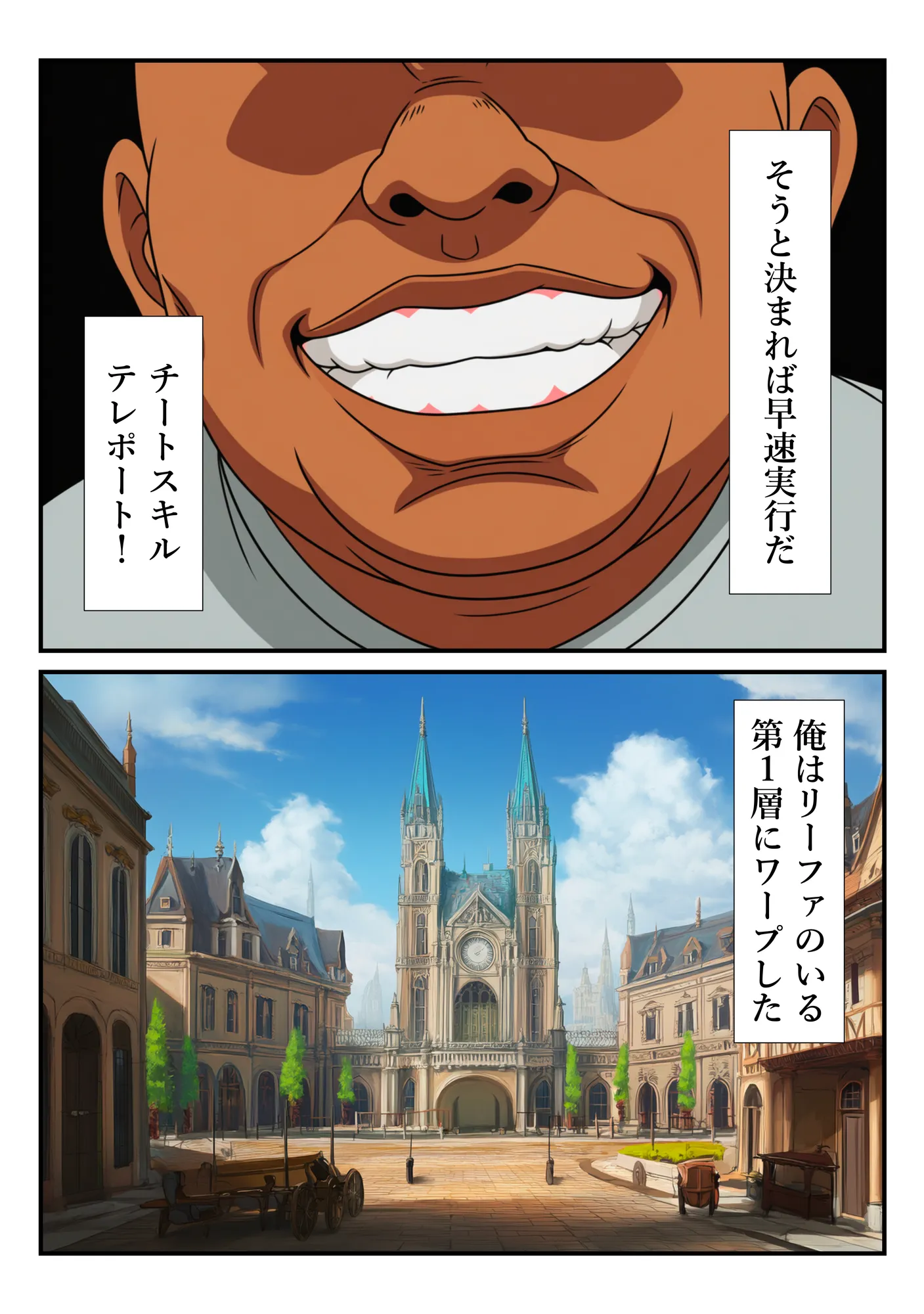 異世界おじに敗北した少女剣士 〜チート能力で快楽堕ちするまで〜 - 12ページ