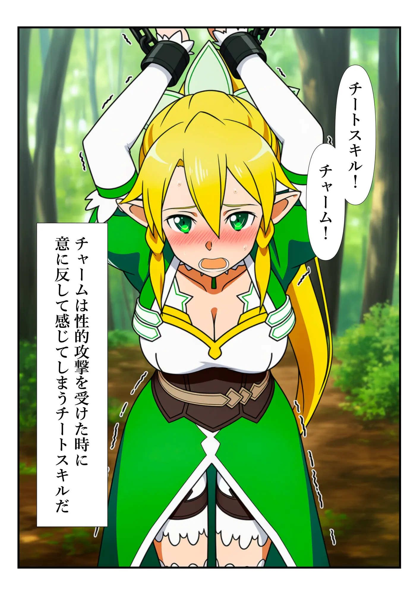 異世界おじに敗北した少女剣士 〜チート能力で快楽堕ちするまで〜 - 17ページ